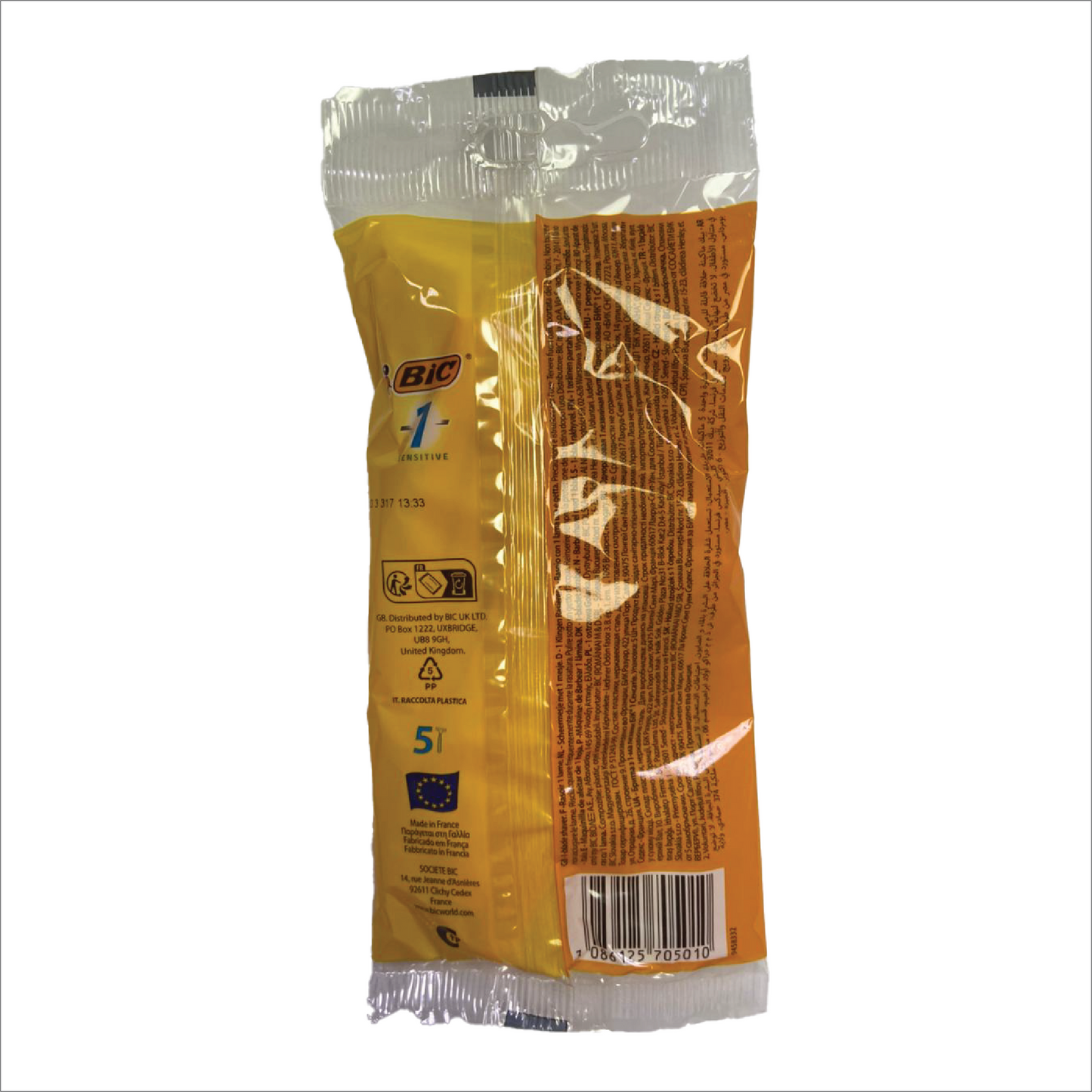 BIC 1 Sensitive 5pk