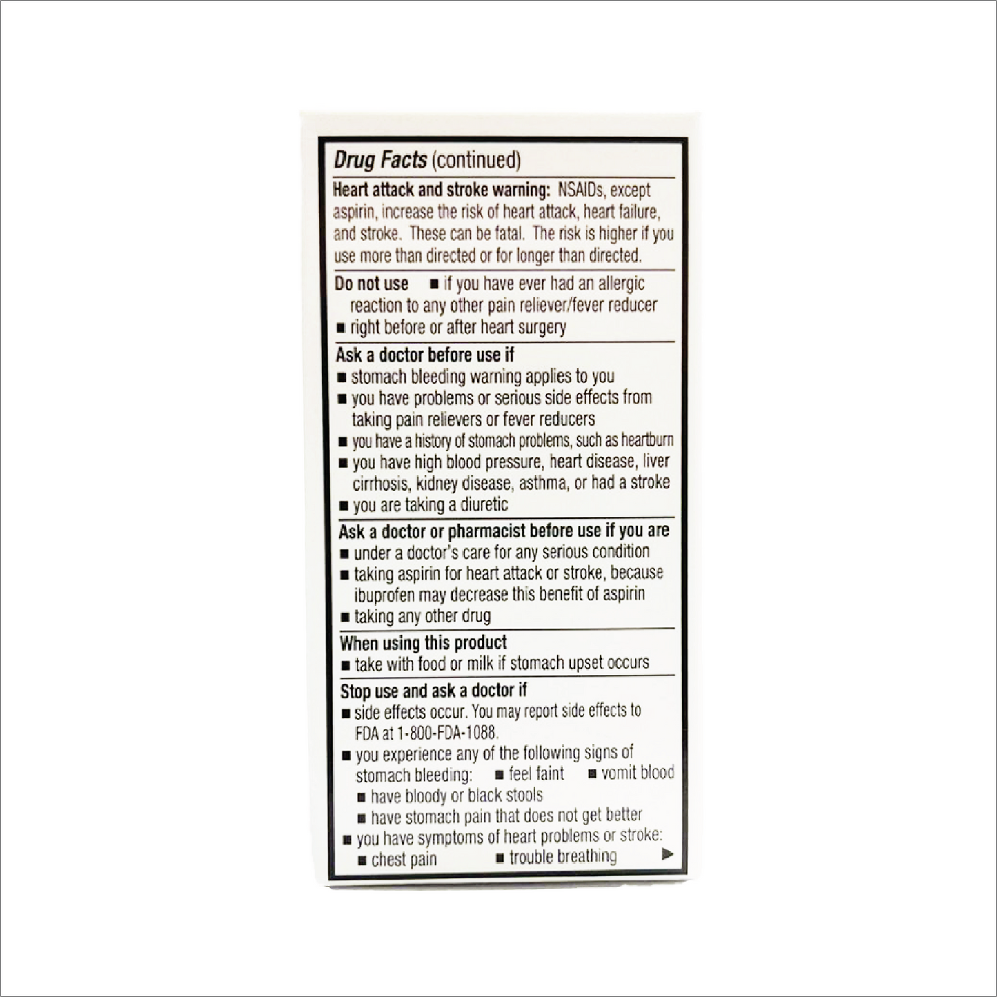 Pure Aid Ibuprofen Tablets 200mg