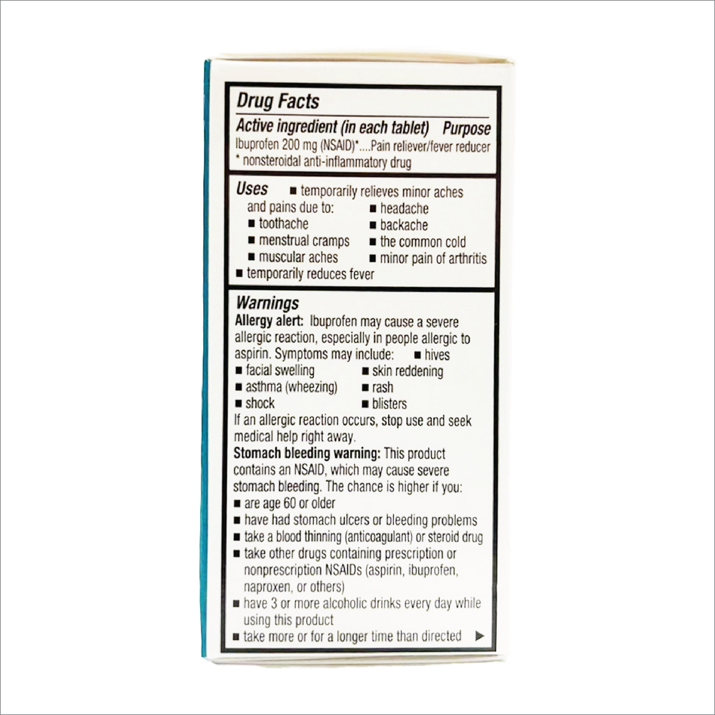 Pure Aid Ibuprofen Tablets 200mg