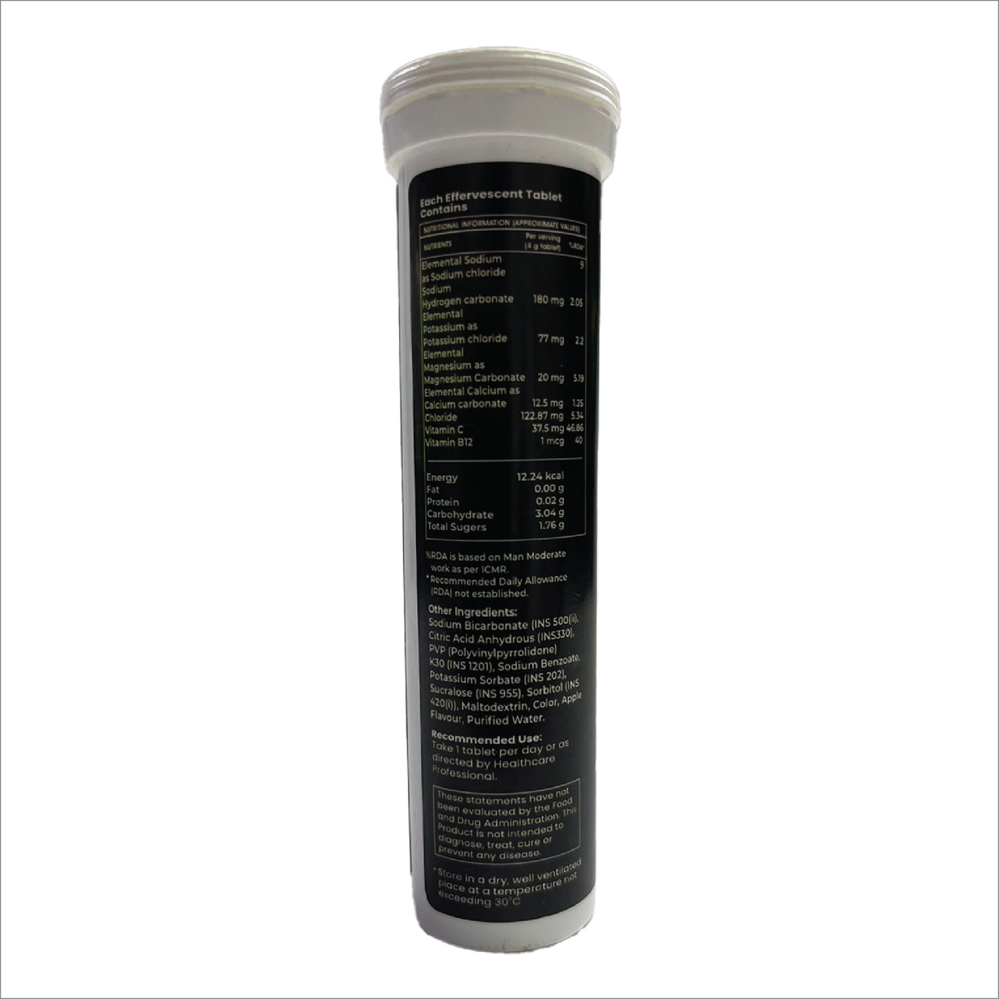 Nutriboost Supplement Electrolite Apple Flavour
