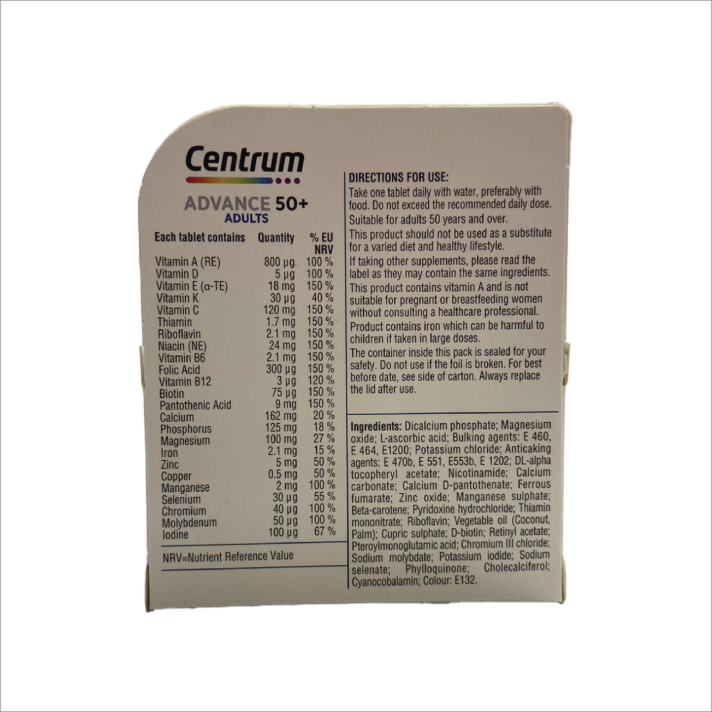 Centrum Advance 50+ Adults
