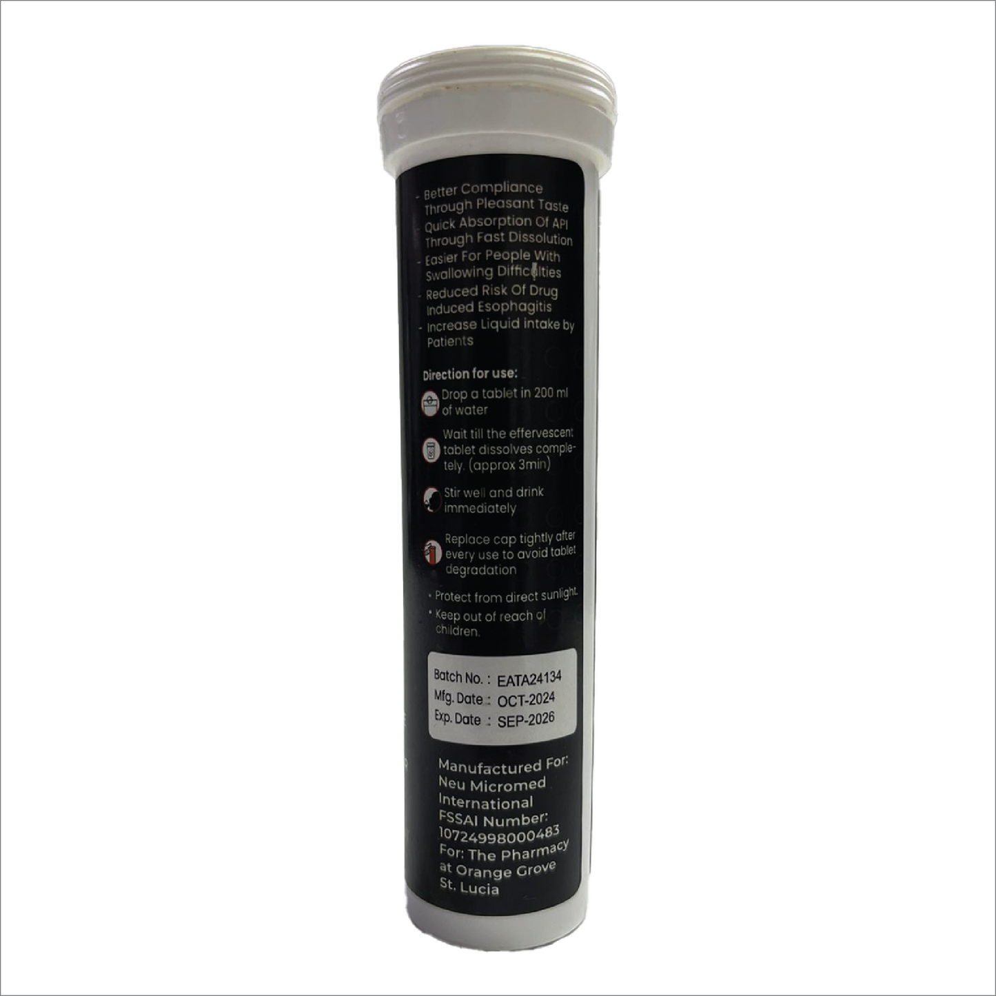 Nutriboost Supplement Electrolite Apple Flavour