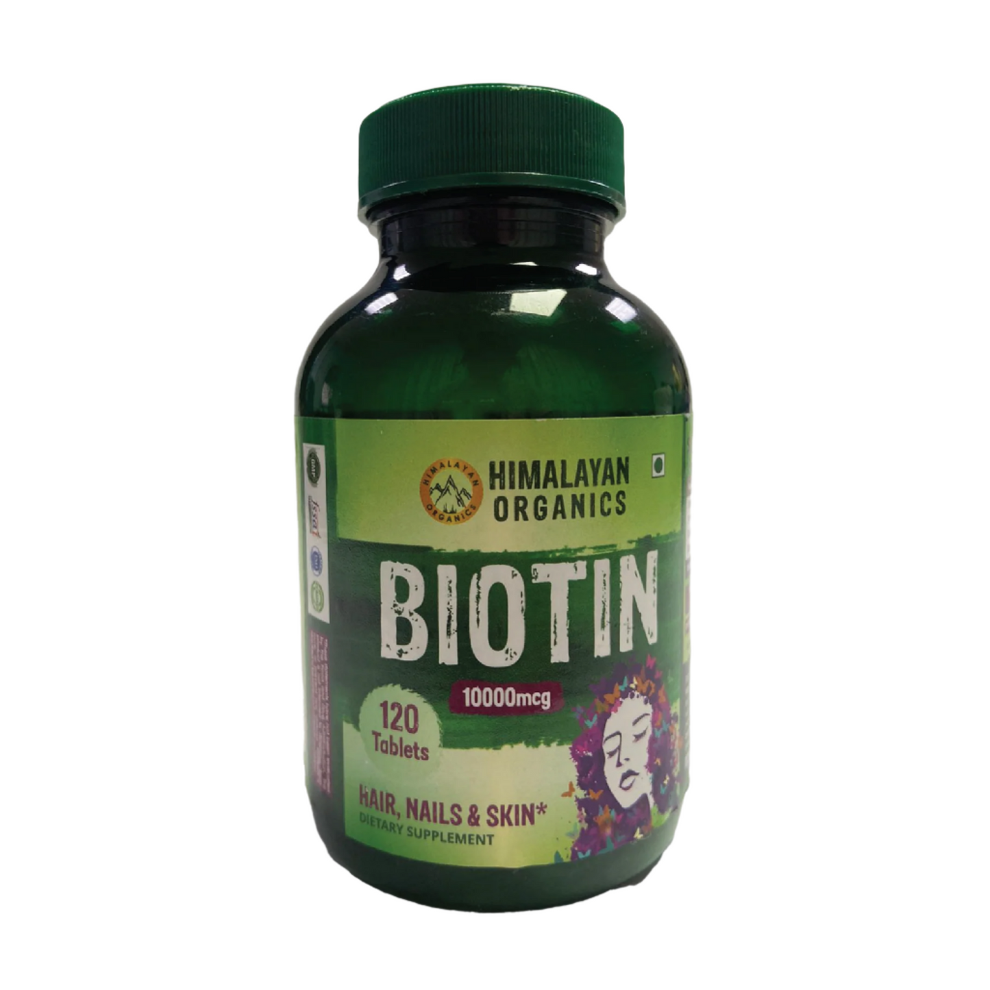 Himalayan Organics Biotin 120ct