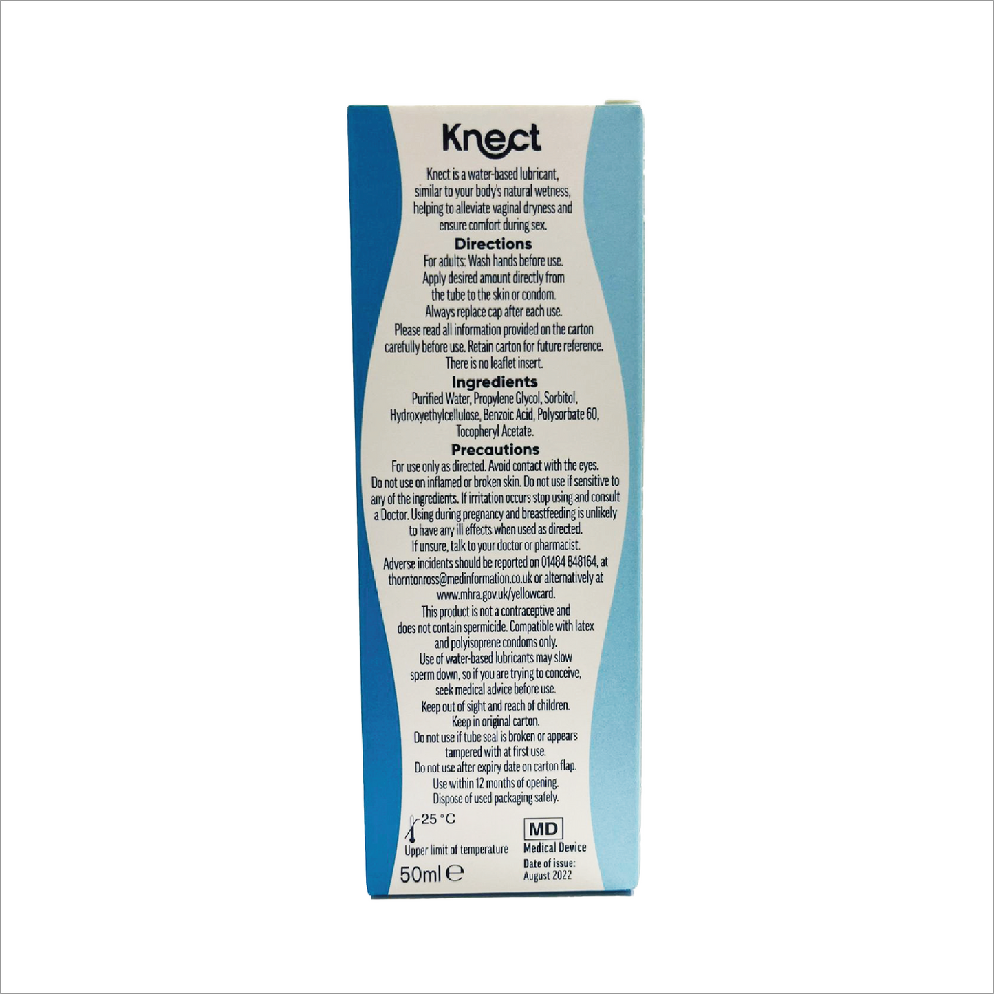 Knect Gentle Water Based Lubricant