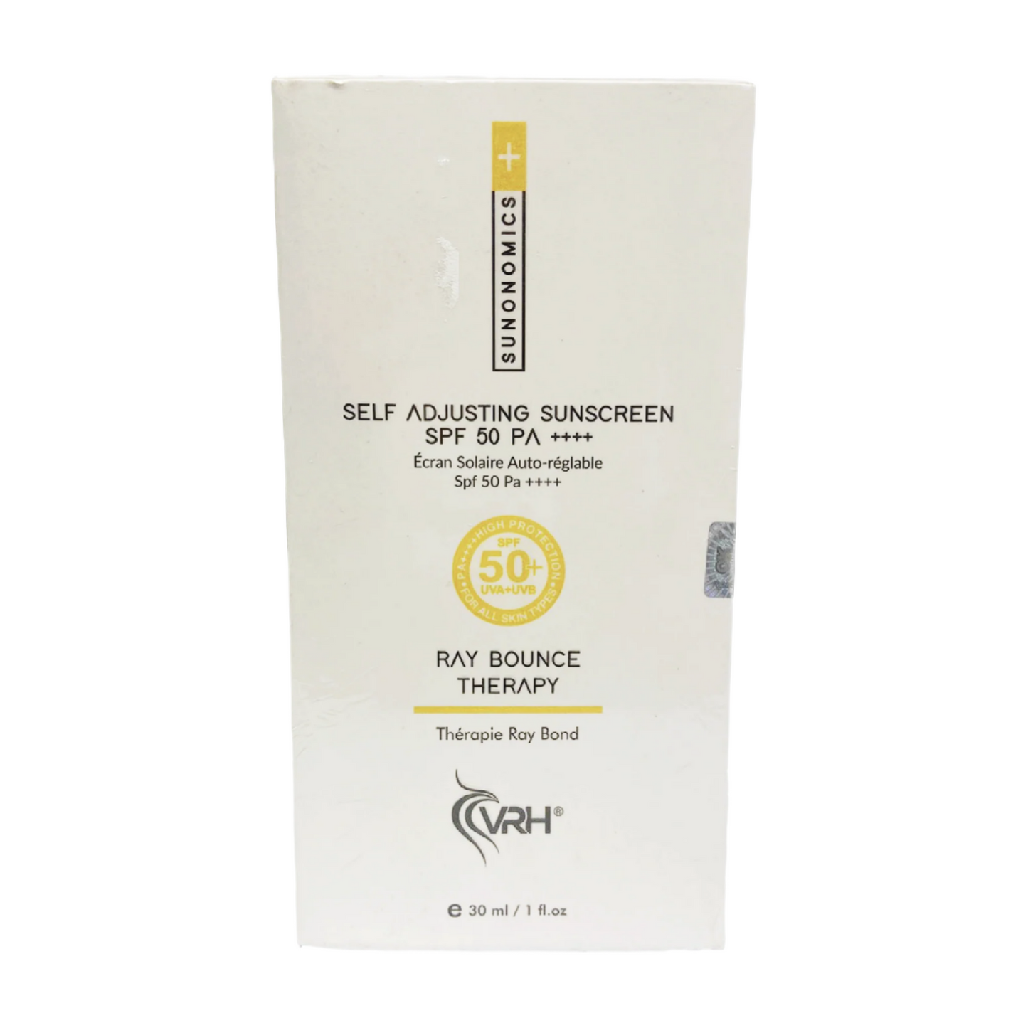 Sunonomics Self Adjusting Sunscreen SPF 50 Ray Bounce Therapy