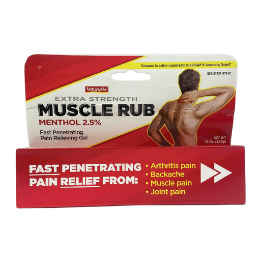 Natureplex Muscle Rub Extra Strength Menthol 25%