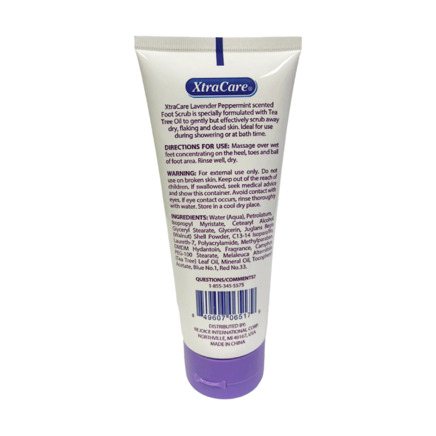 Foot Scrub with Tea Tree Oil 7oz