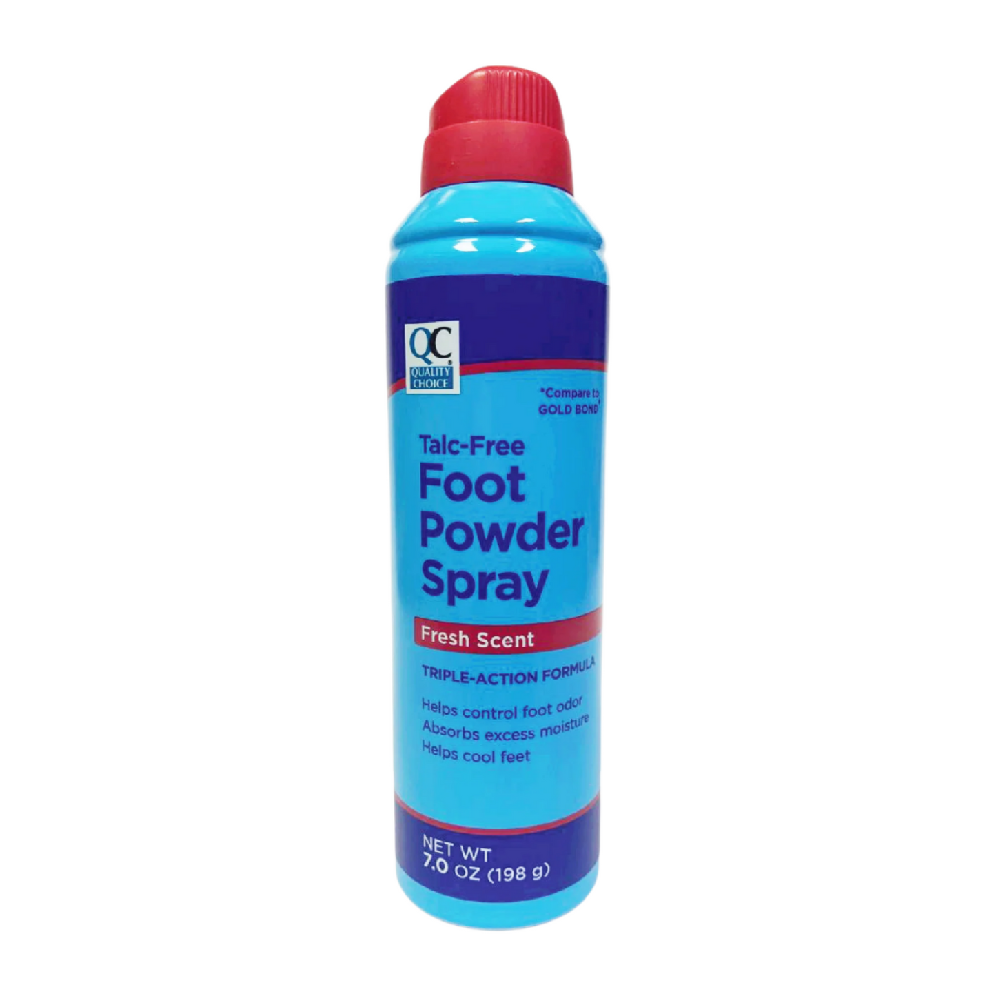 QC Foot Powder Spray Talc-Free