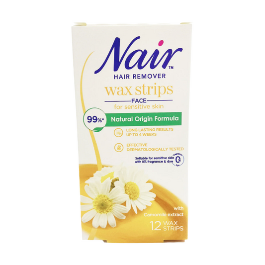 Nair Hair Remover Wax Strips Face