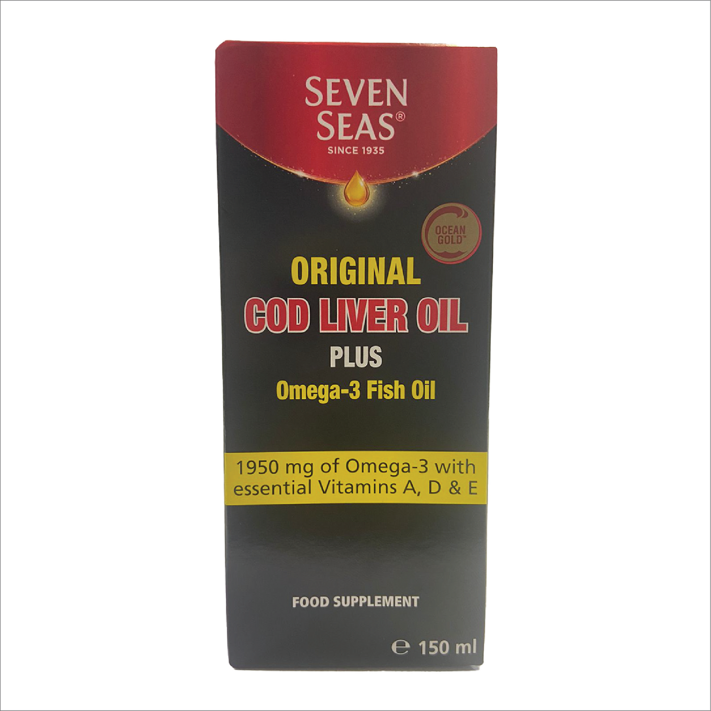 Seven Seas Cod Liver Oil Original Plus 150ml