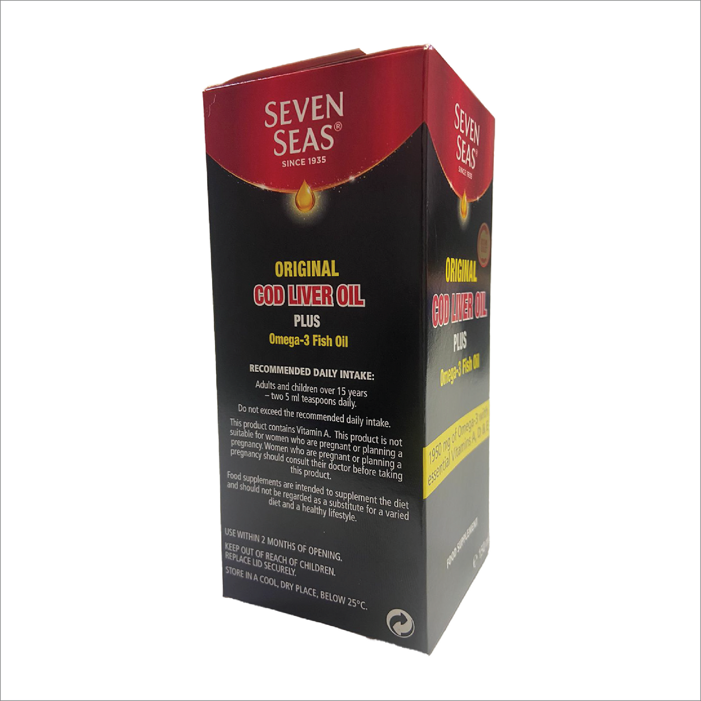 Seven Seas Cod Liver Oil Original Plus 150ml
