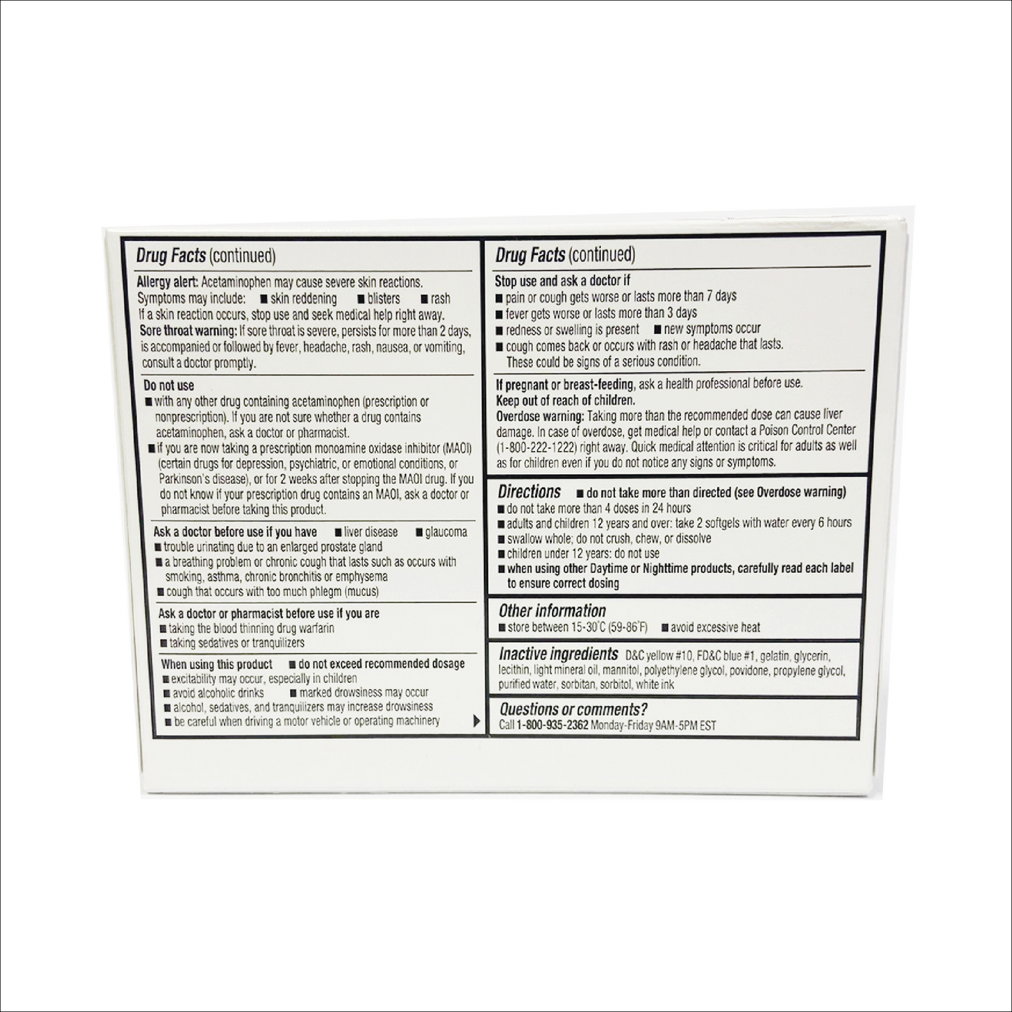 QC NightTime Multi-Symptom Cold & Flu