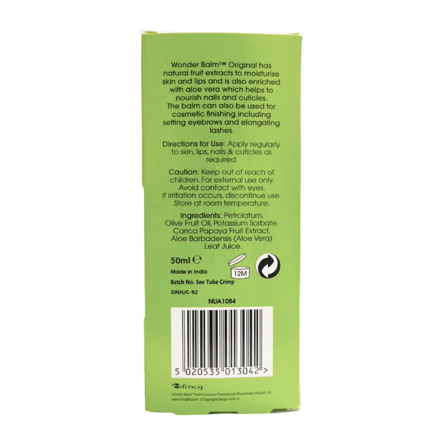 Wonder Balm with Aloe Vera