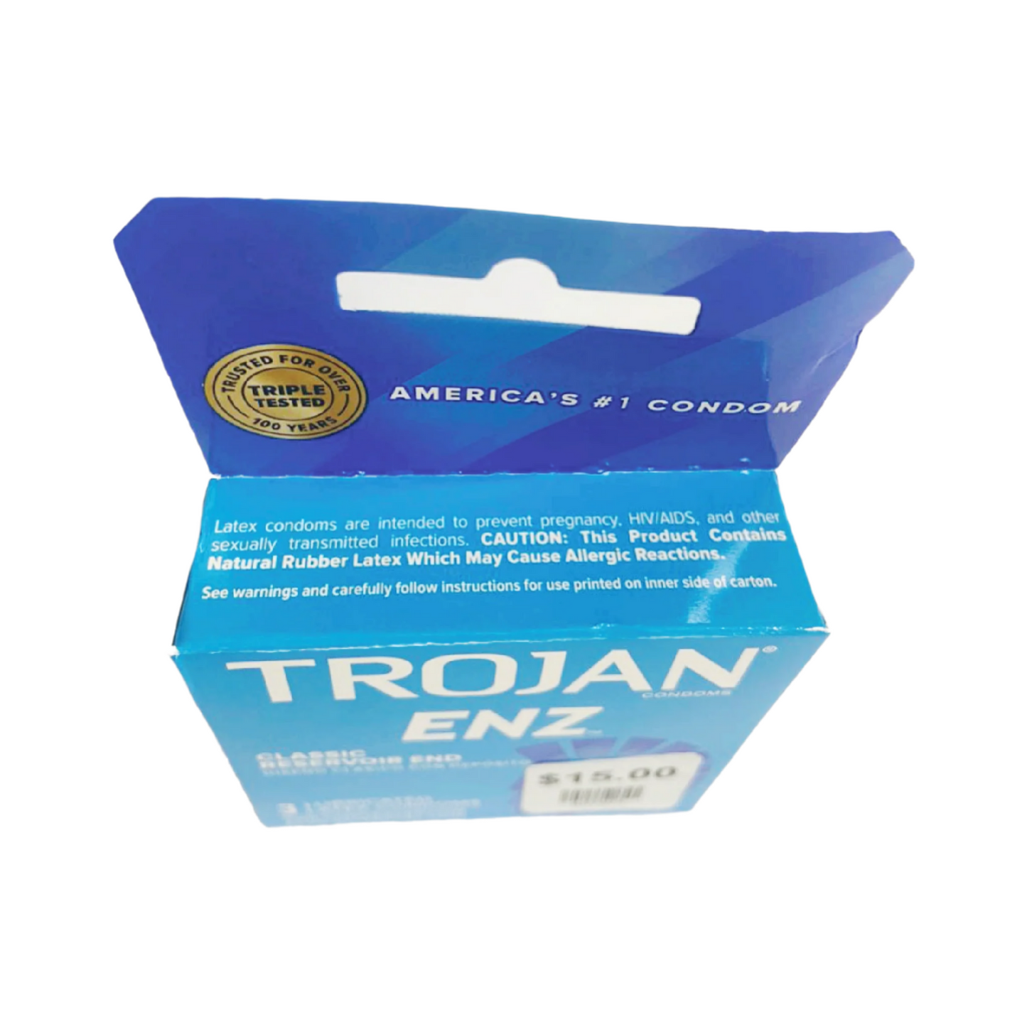 Trojan ENZ Premium Lubricant 3 Condoms