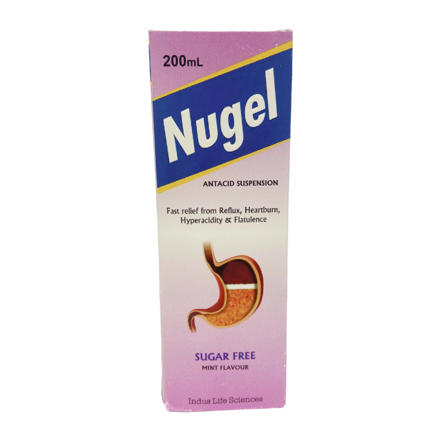 Nugel Antacid Suspension 200ml