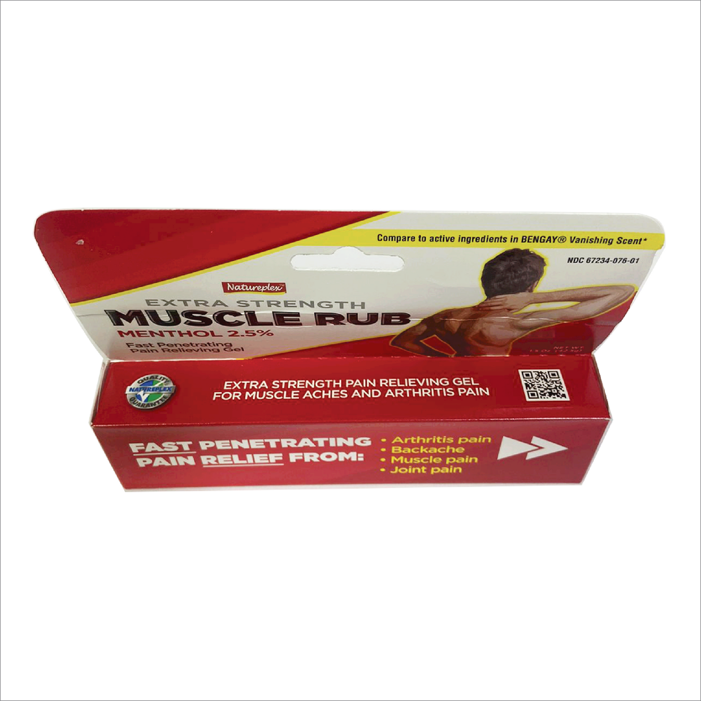 Natureplex Muscle Rub Extra Strength Menthol 25%