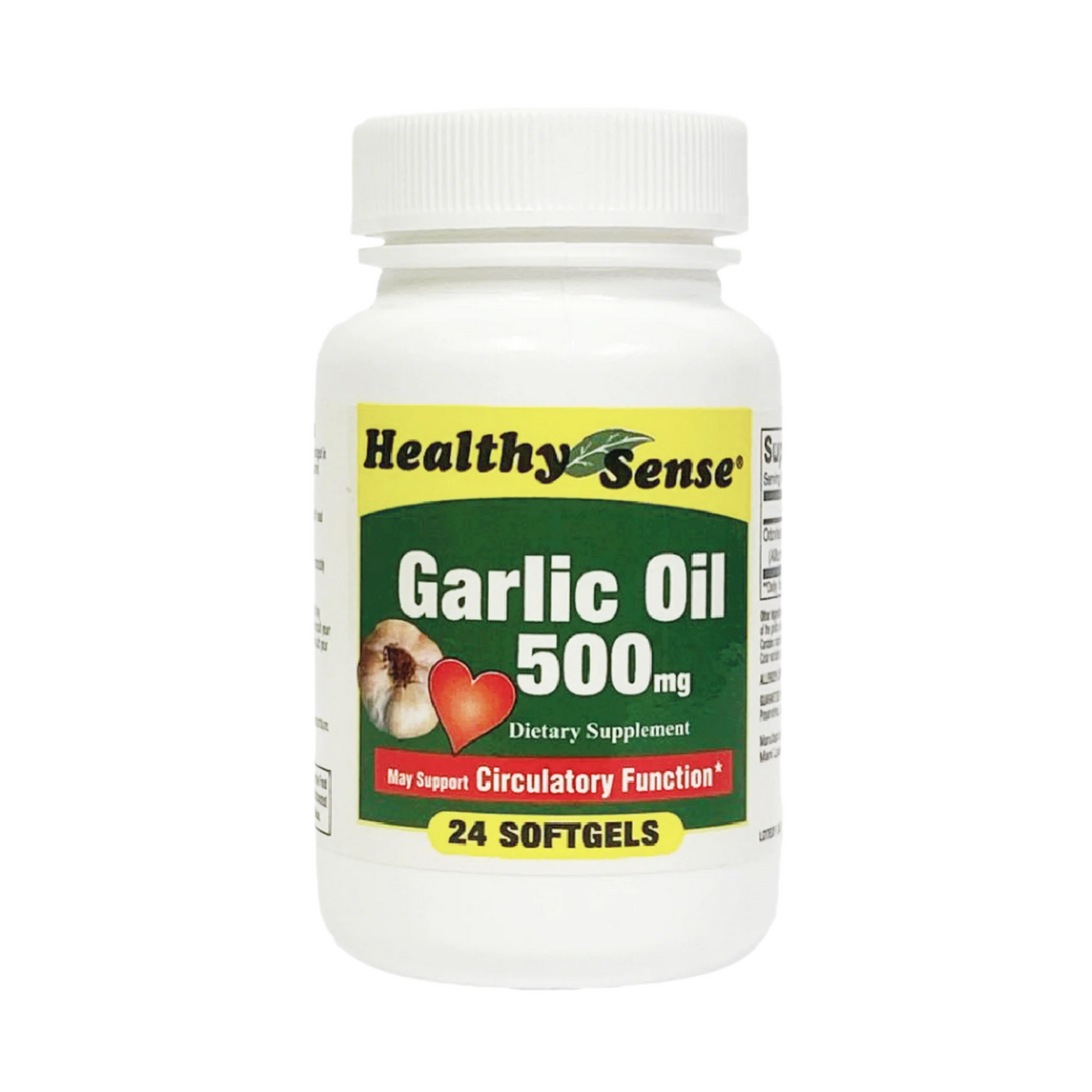 Healthy Sense Garlic Oil 500mg