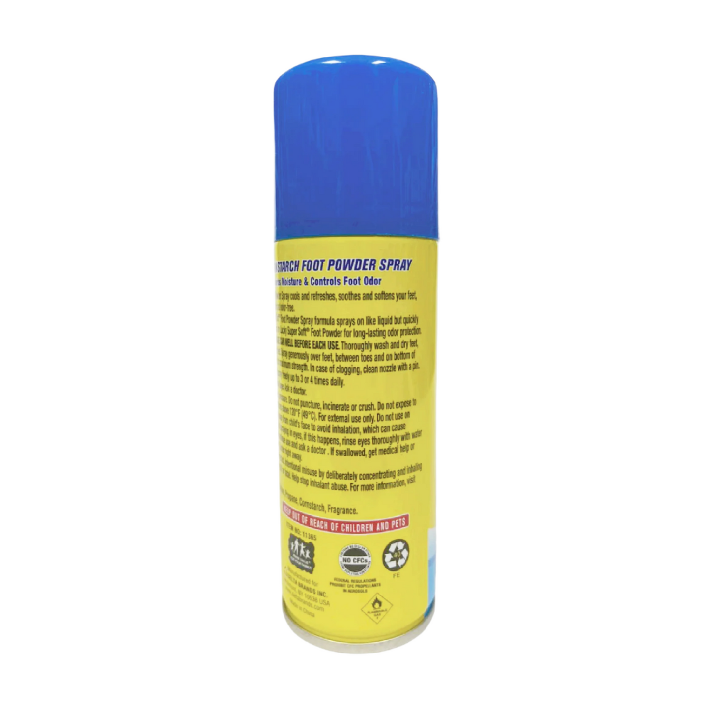 Foot Powder Spray Pure Cornstarch