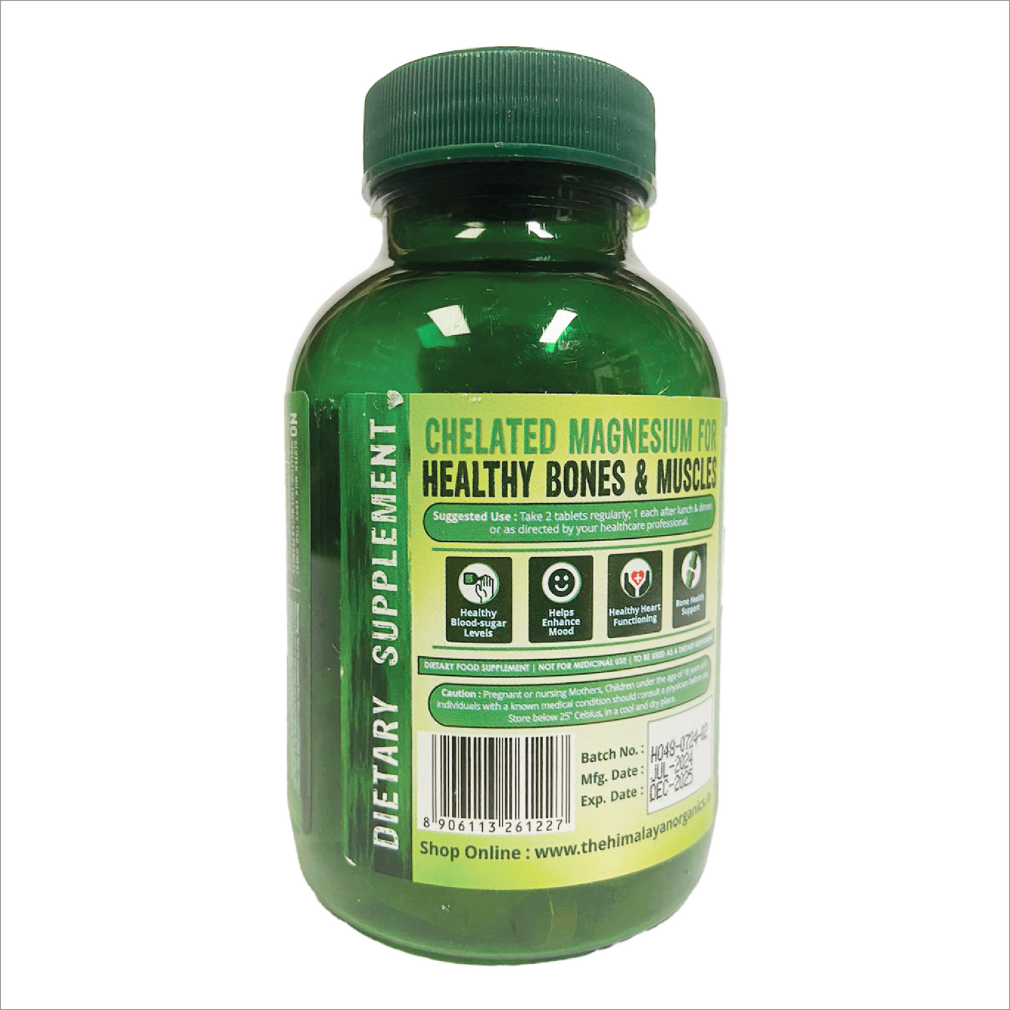 Himalayan Organics Magnesium Citrate + Glycinate