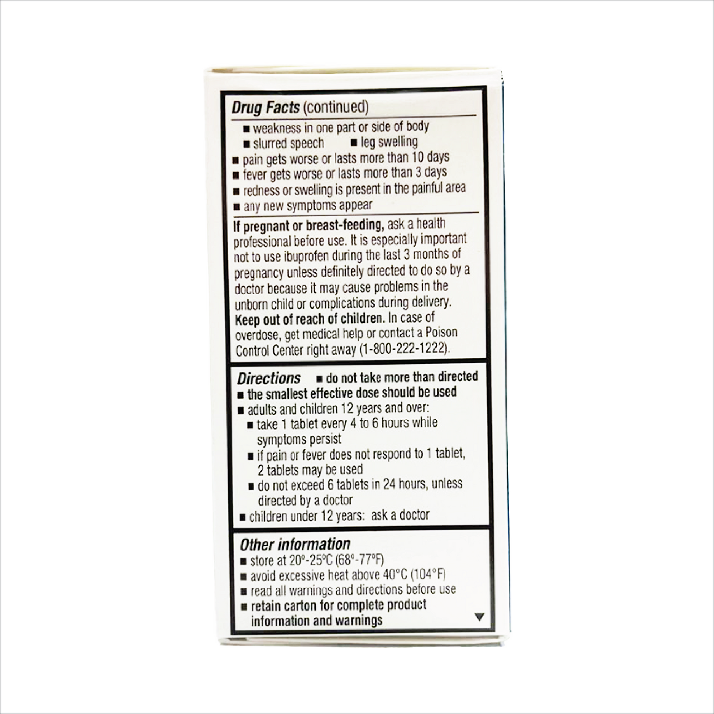 Pure Aid Ibuprofen Tablets 200mg