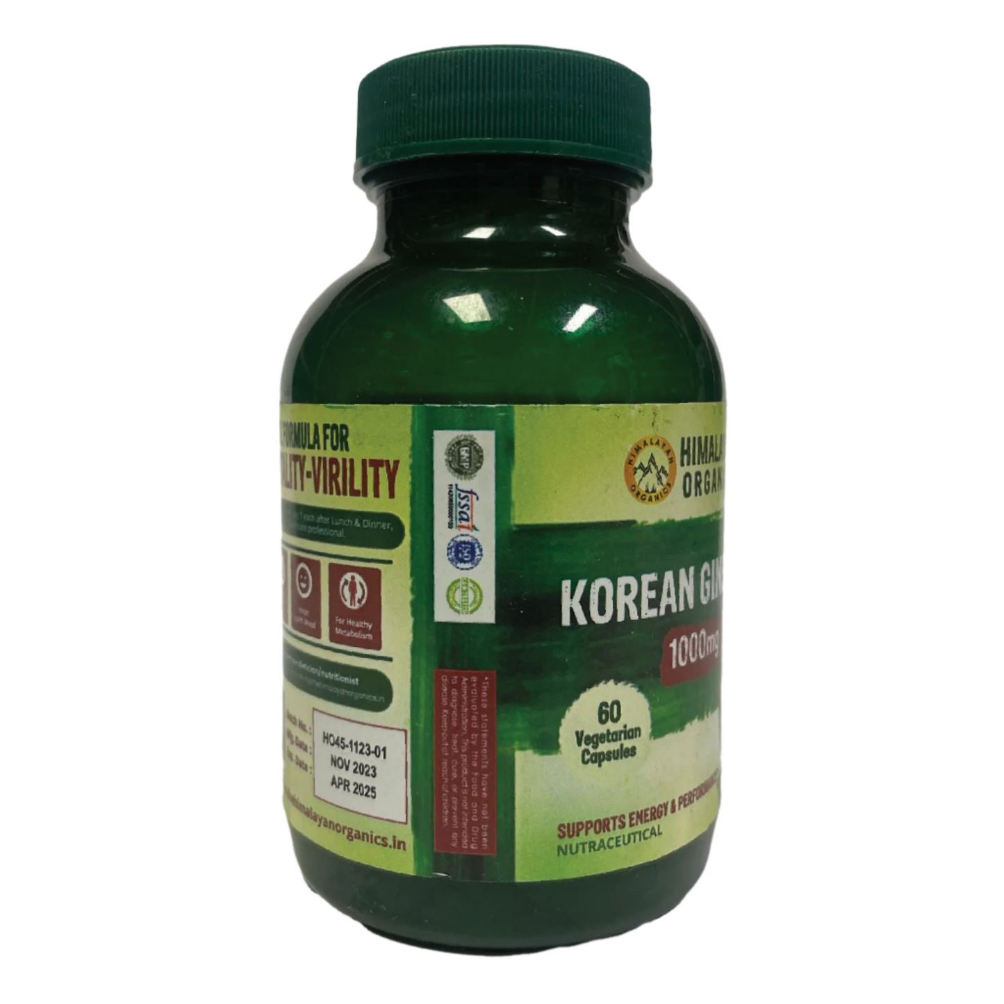 Himalayan Organics Korean Ginseng
