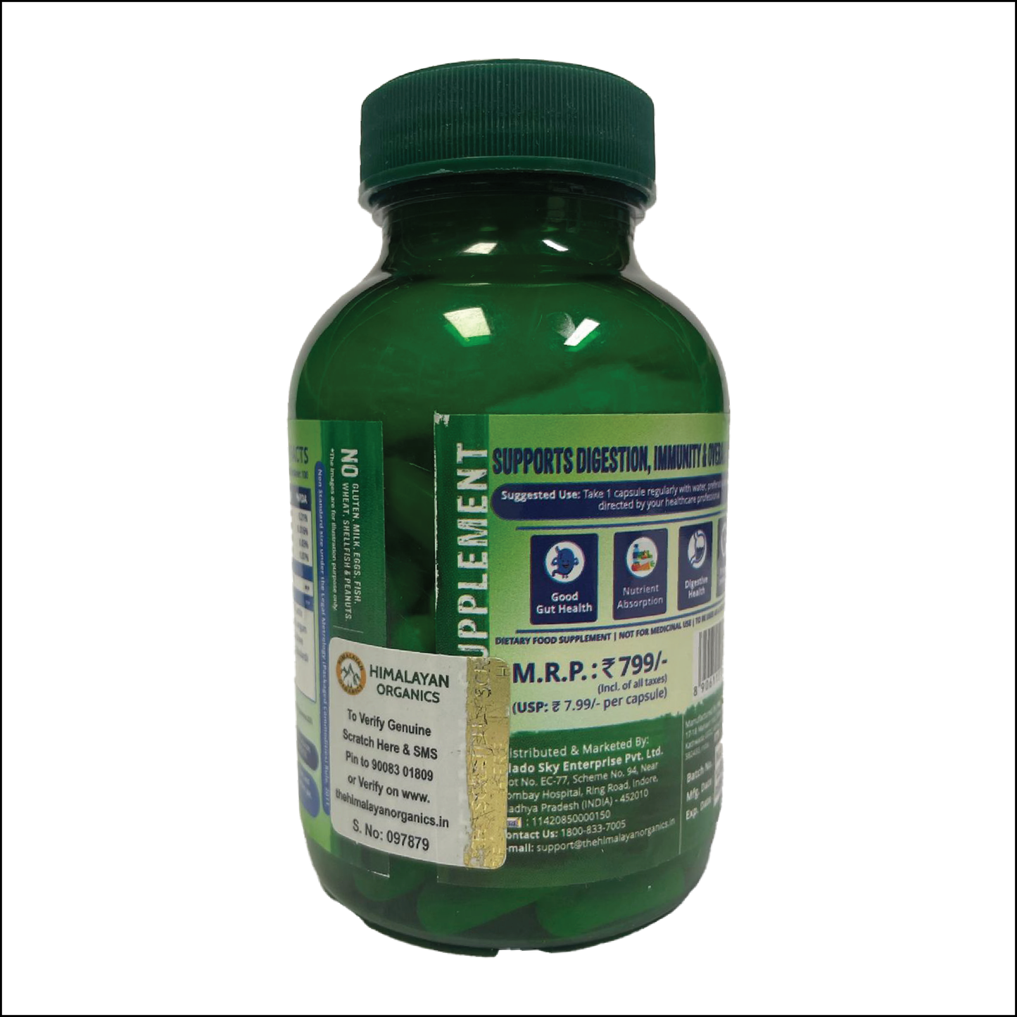 Himalayan Organics Probiotics 35 Billion CFU