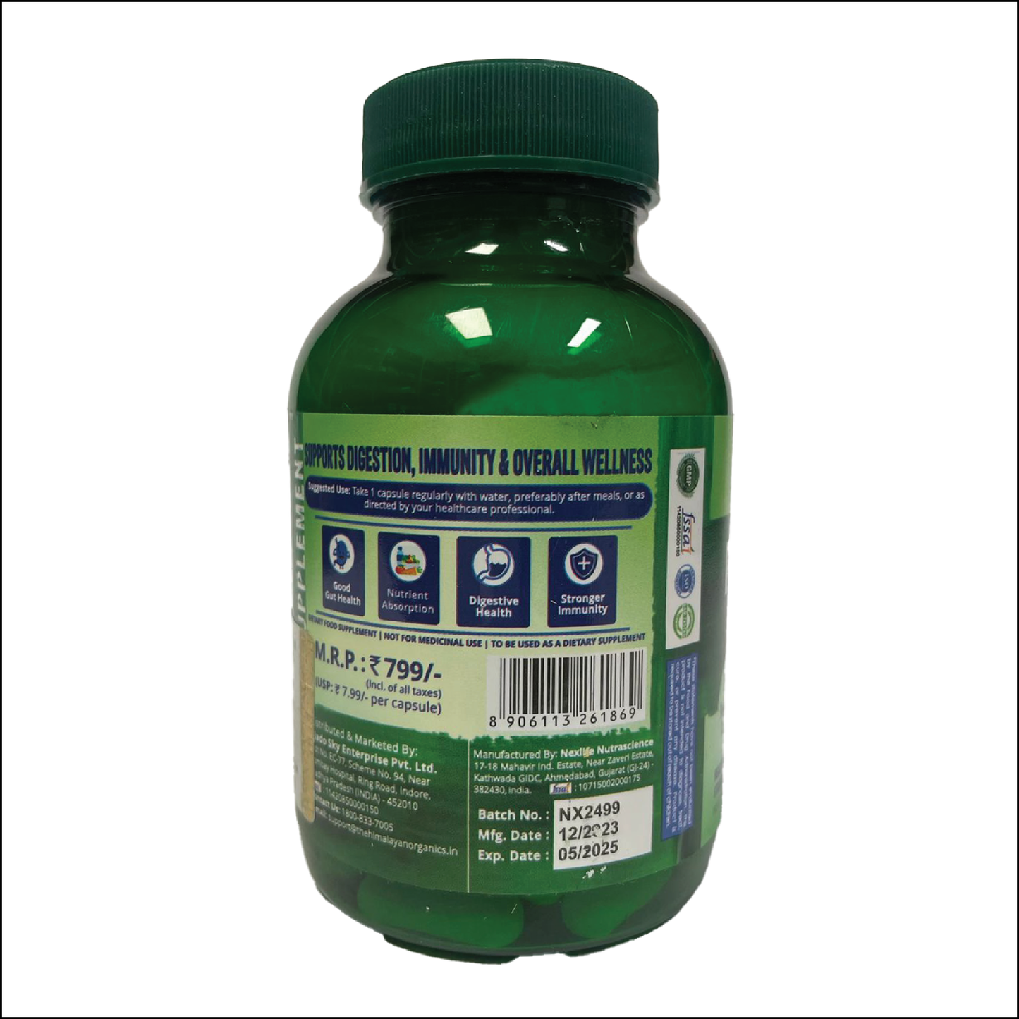Himalayan Organics Probiotics 35 Billion CFU