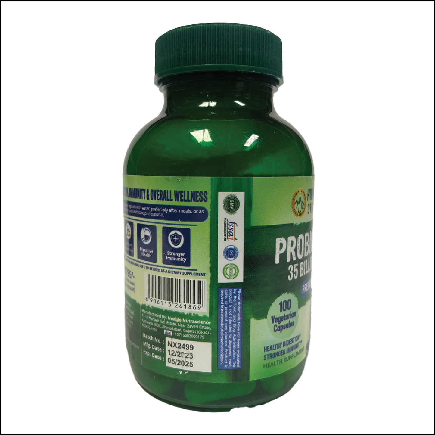 Himalayan Organics Probiotics 35 Billion CFU