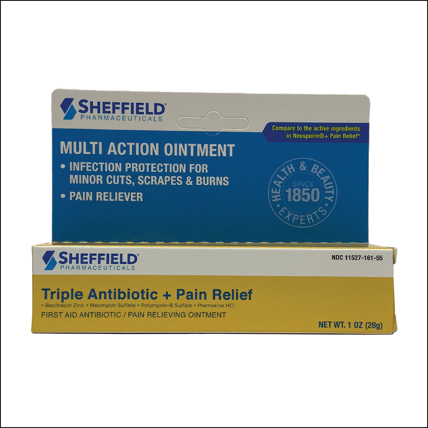 Sheffield Pharmaceuticals Triple Antibiotic & Pain Relief