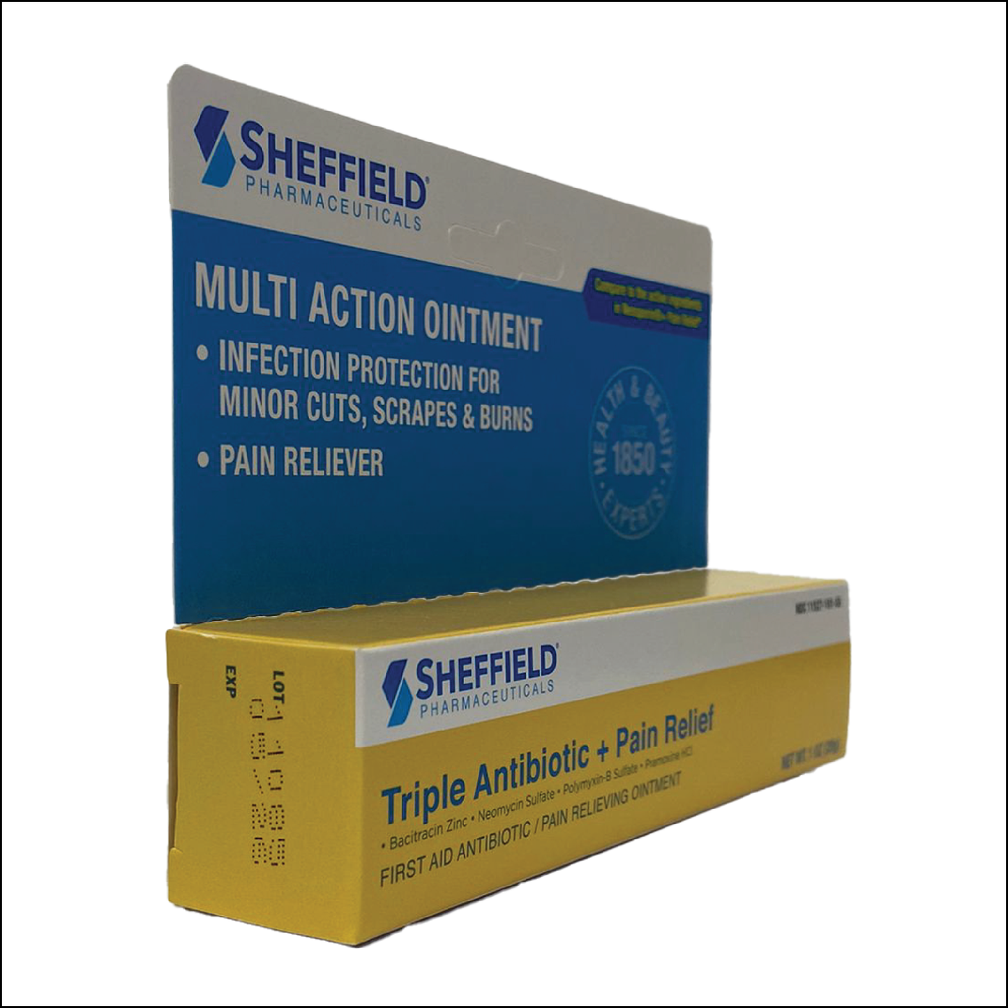 Sheffield Pharmaceuticals Triple Antibiotic & Pain Relief