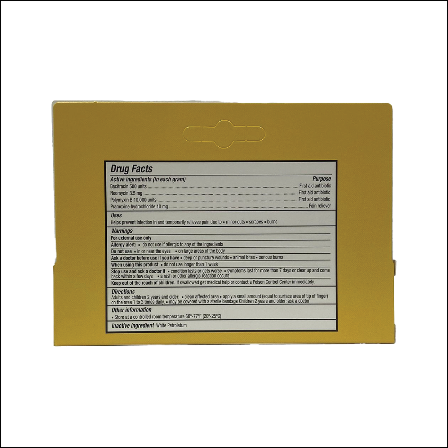 Sheffield Pharmaceuticals Triple Antibiotic & Pain Relief