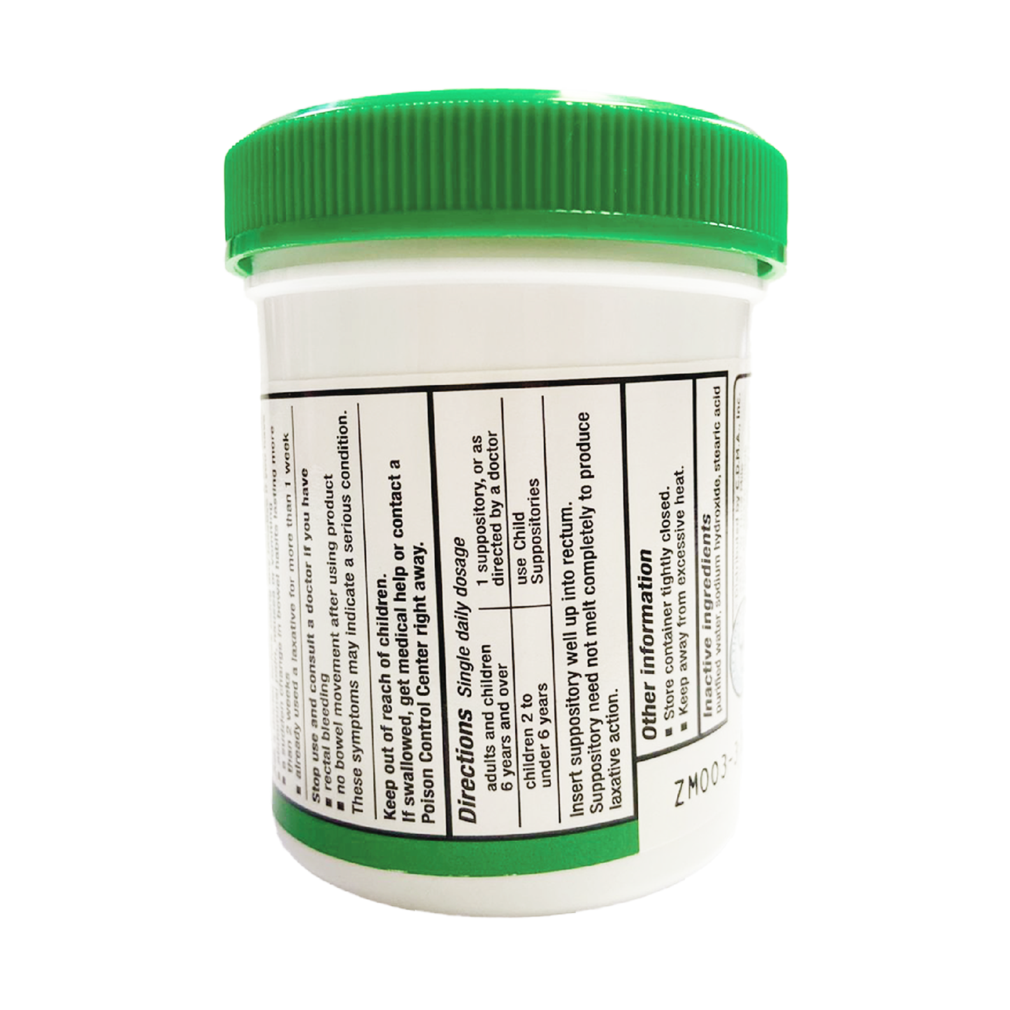 QC Glycerin Suppositories