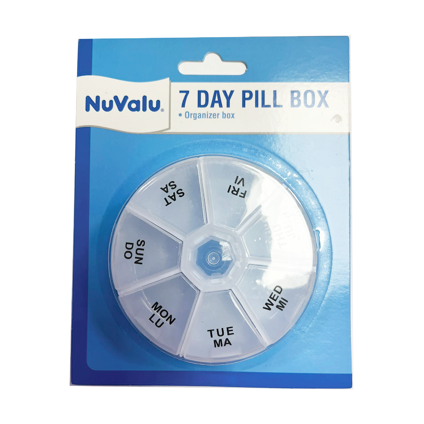 NuValu 7 Day Pill Box