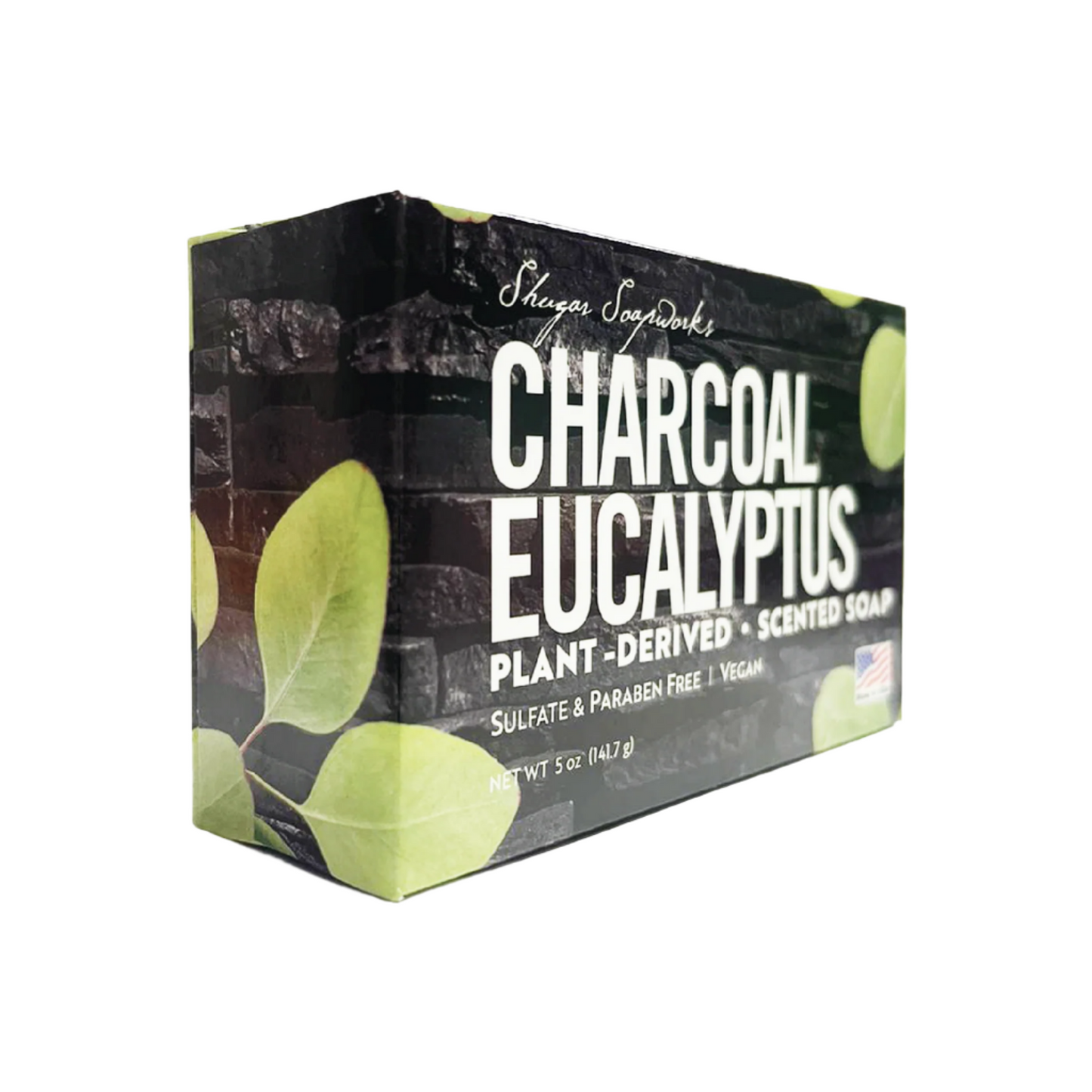 Charcoal Eucalyptus Scented Soap
