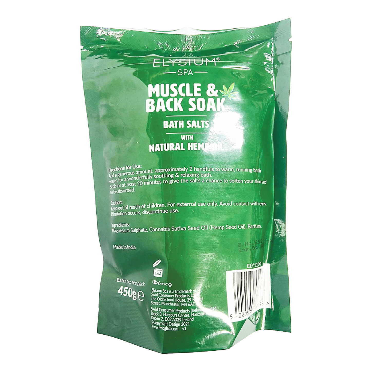 Muscle & Back Soap Bath Salts