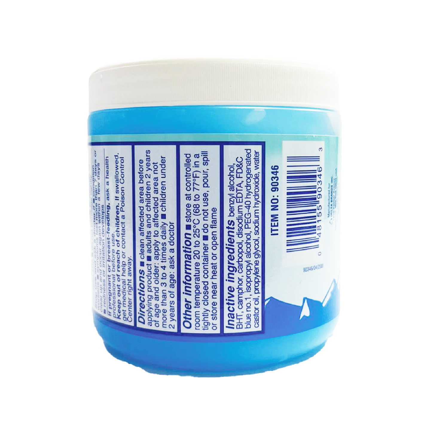 Ice Cold Menthol Analgesic Gel