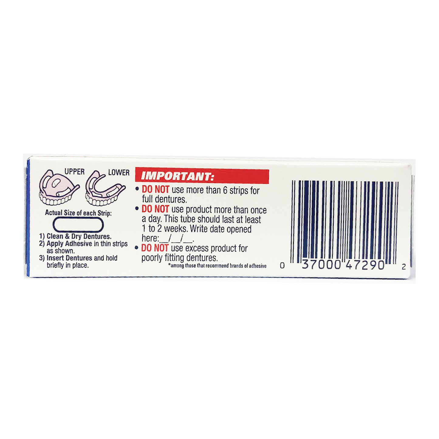 Fixodent Denture Adhesive Cream 17g