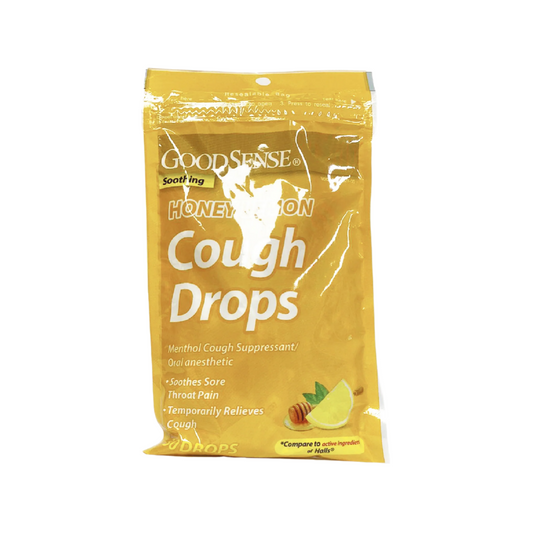 GoodSense Cough Drops Honey Lemon