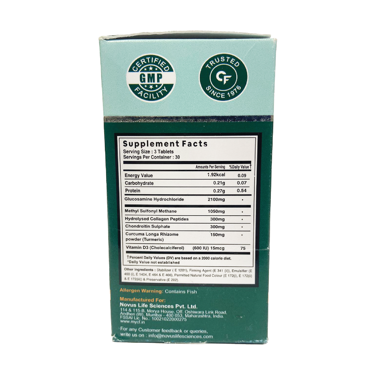 Carbamide Forte NovaJoint Joint Support 3900mg