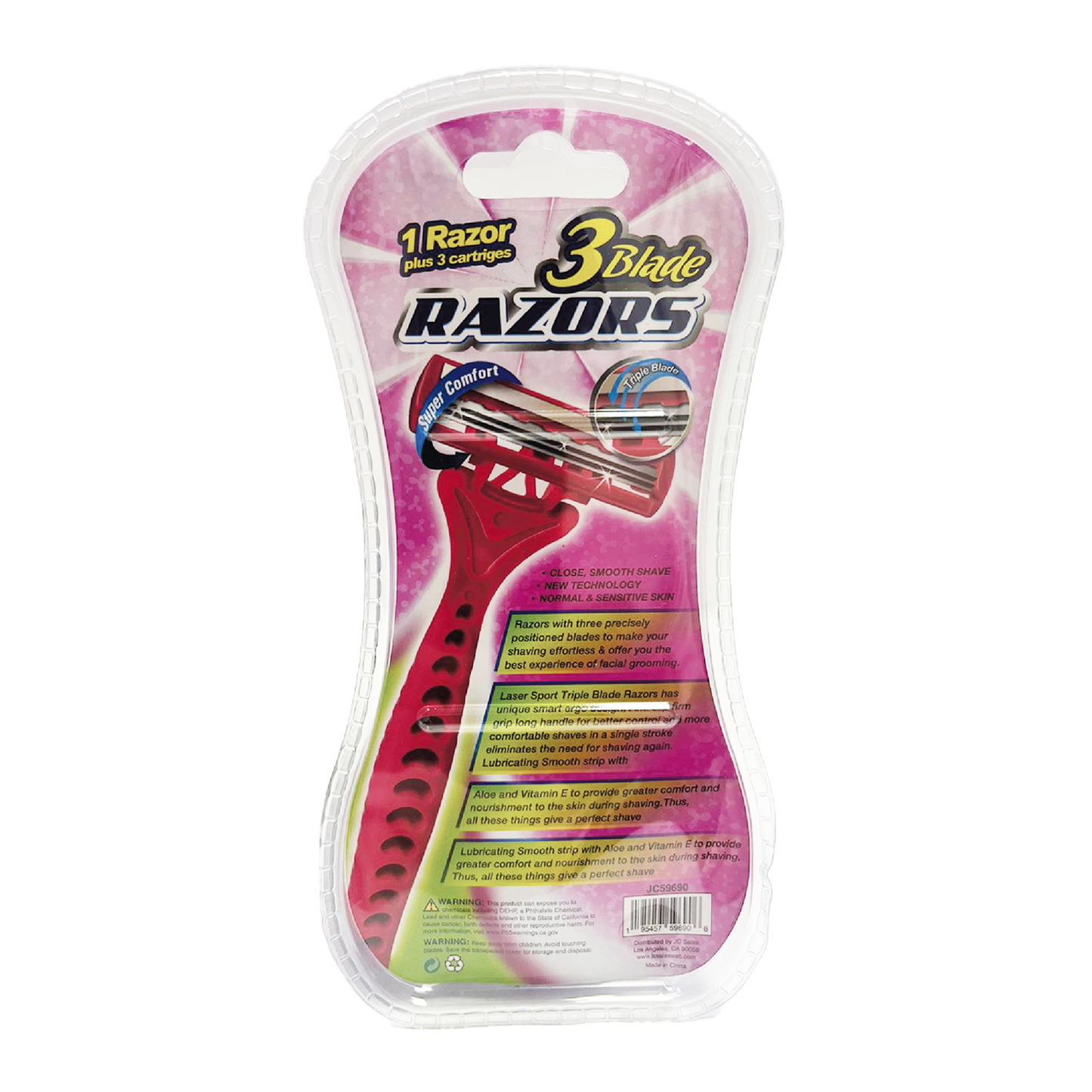 3 Blade Razors For Women