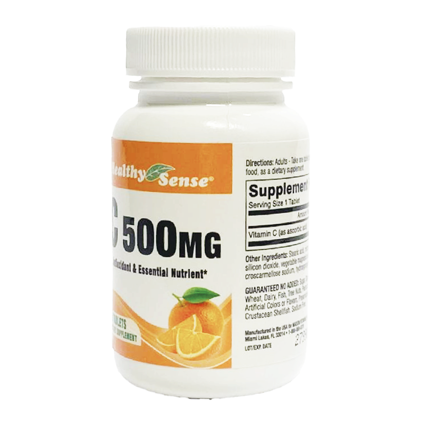 Healthy Sense Vitamin C-500 Tablets Natures Measure