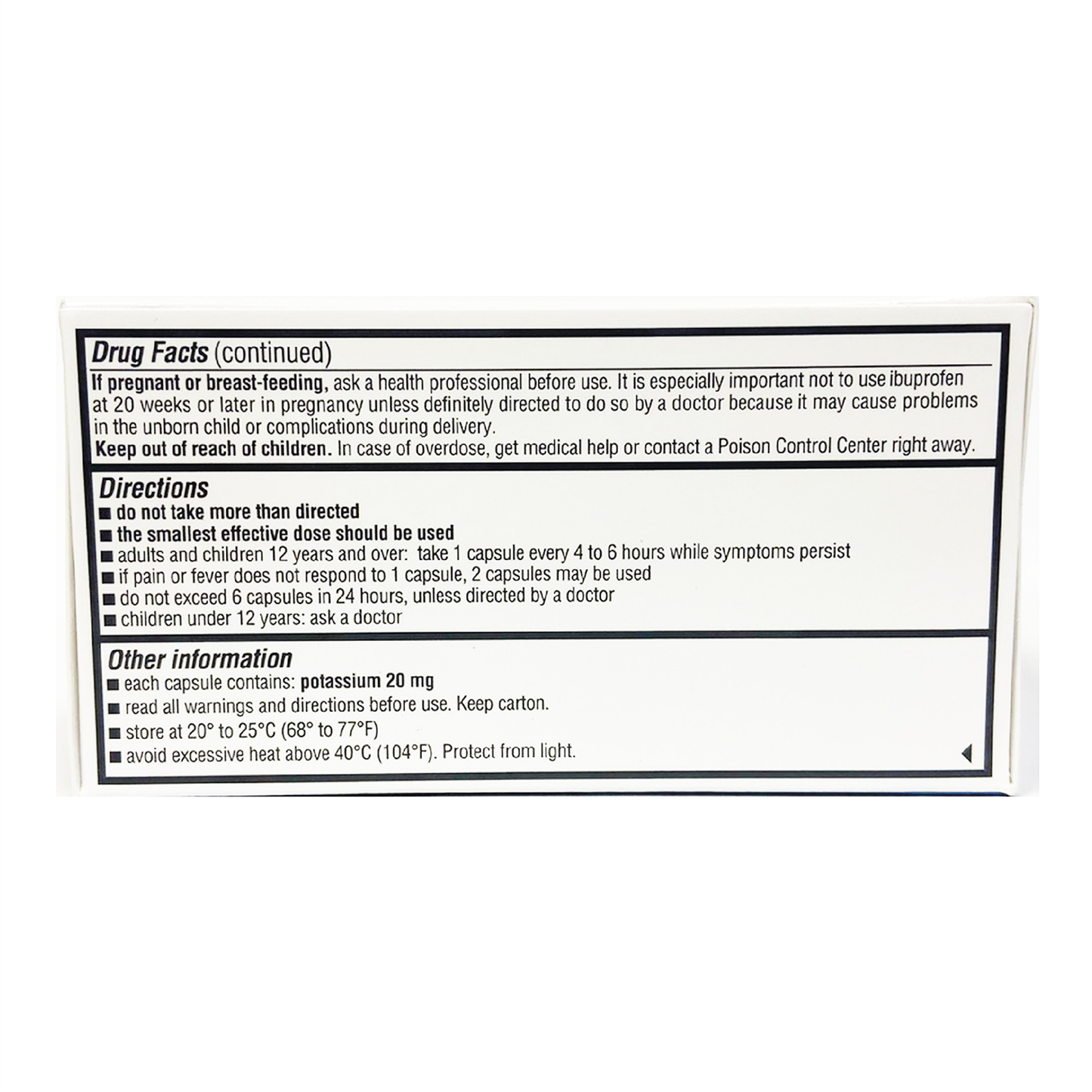 QC Ibuprofen Pain Reliever 200mg