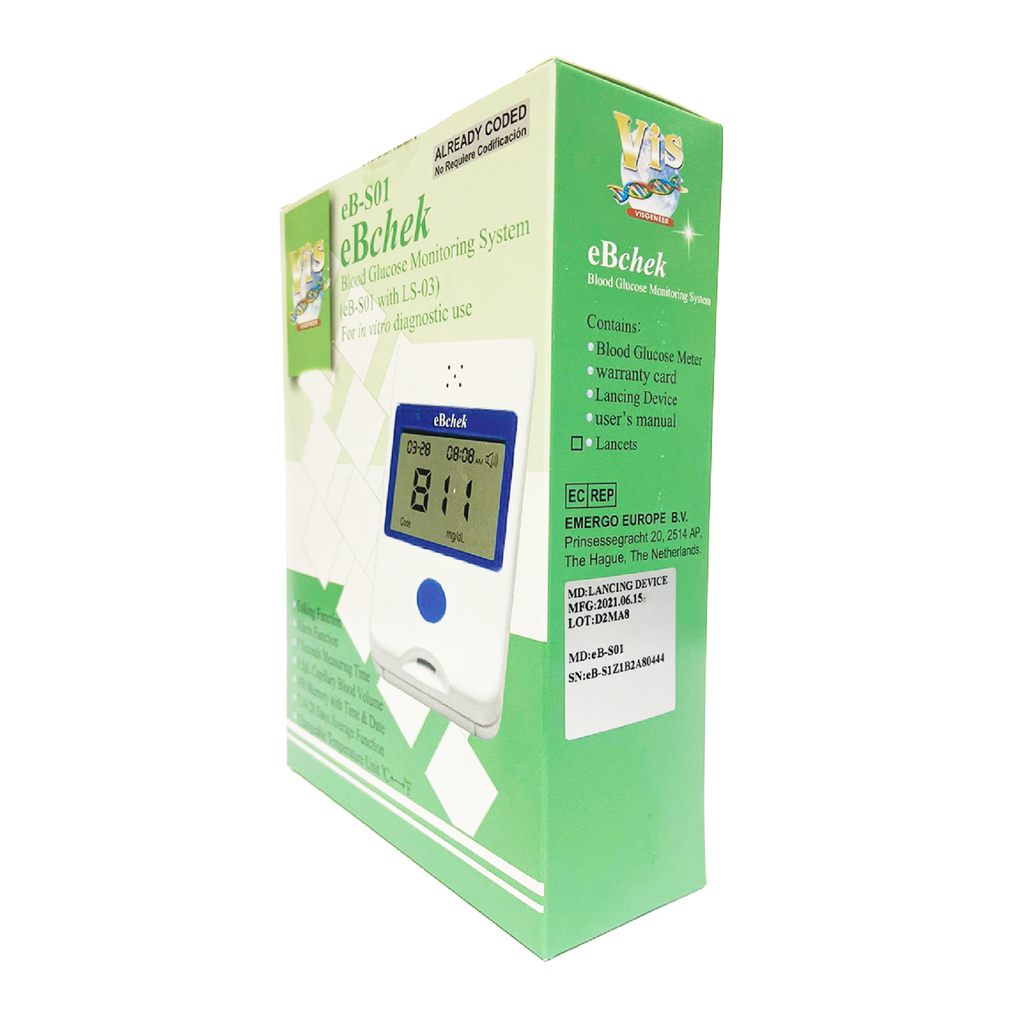 eBchek eB-S01 Machine
