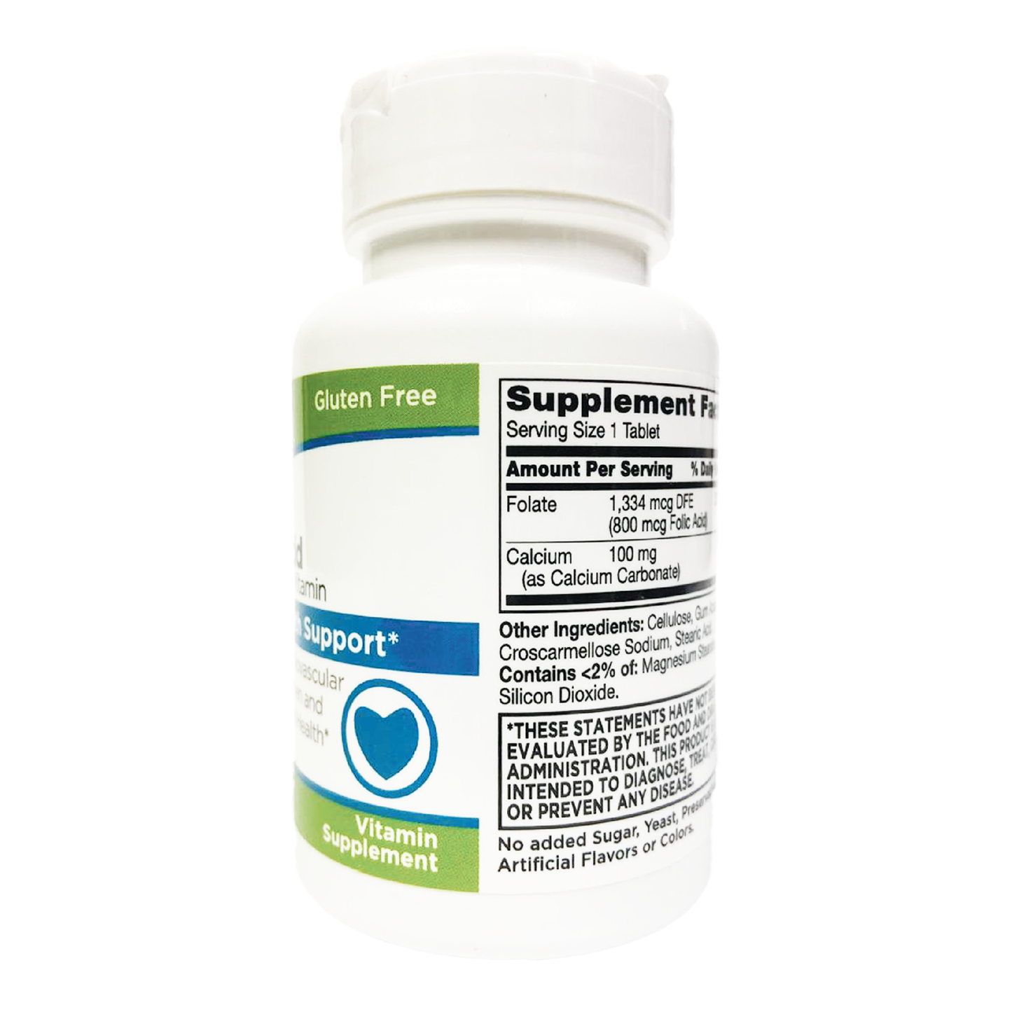 QC Folic Acid 800mcg B Vitamin