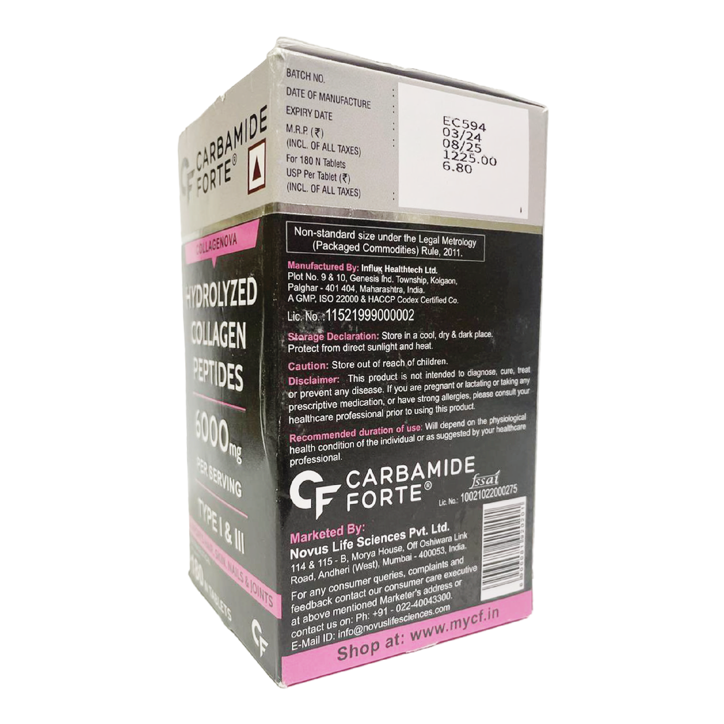 Carbamide Forte Hydrolyzed Collagen Peptides