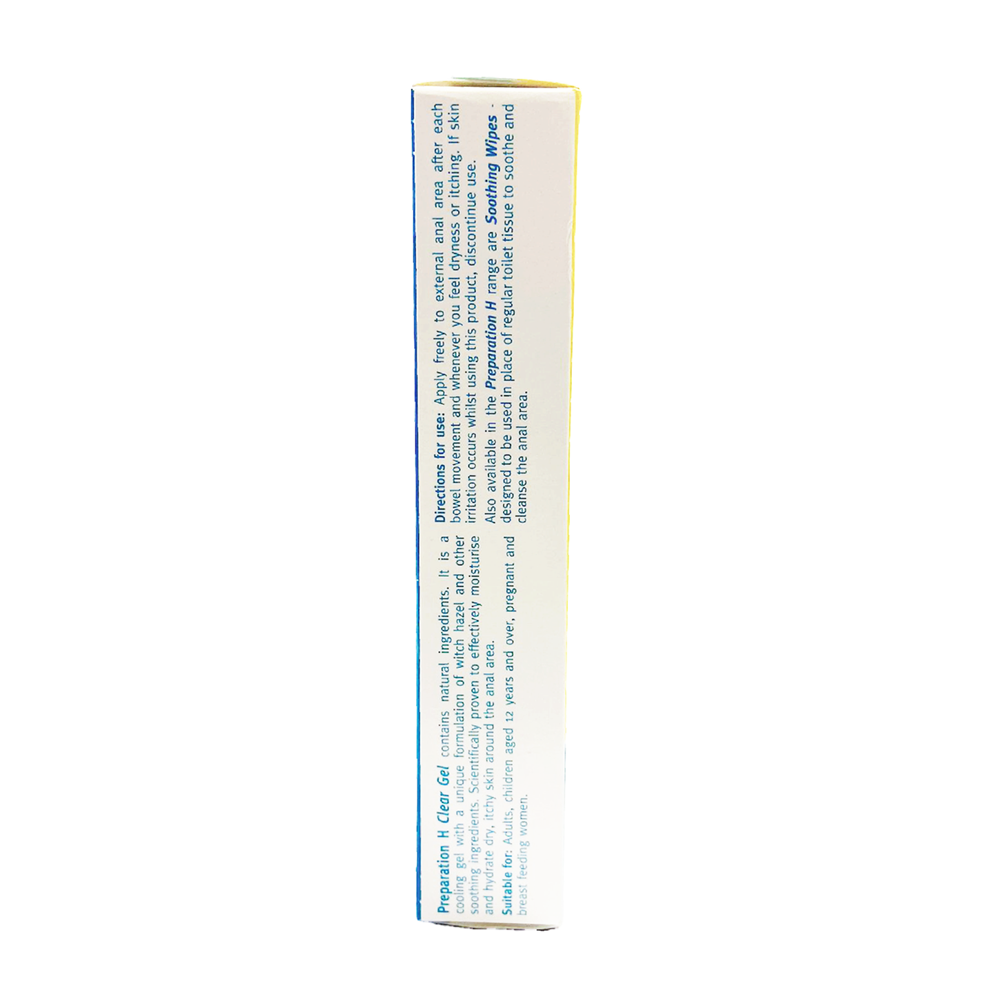 Preparation H Clear Gel