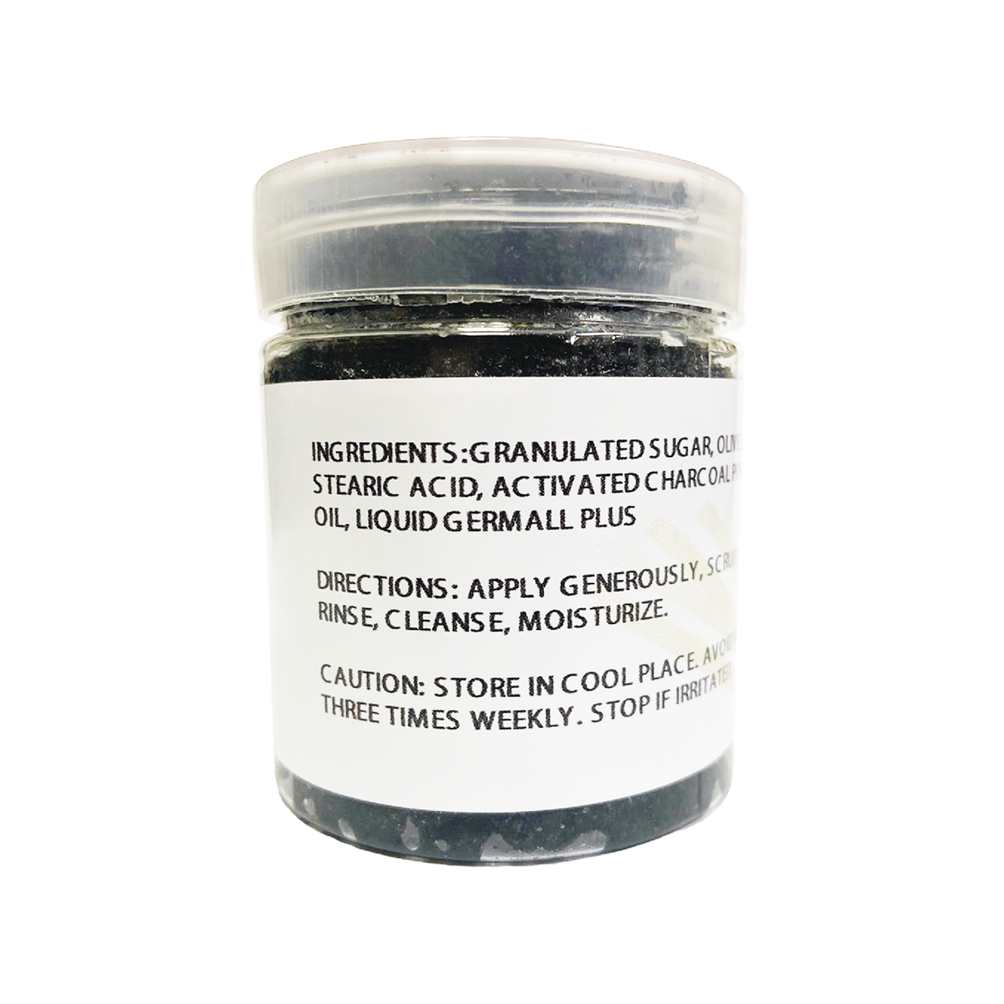 Zenderma Charcoal Body Scrub