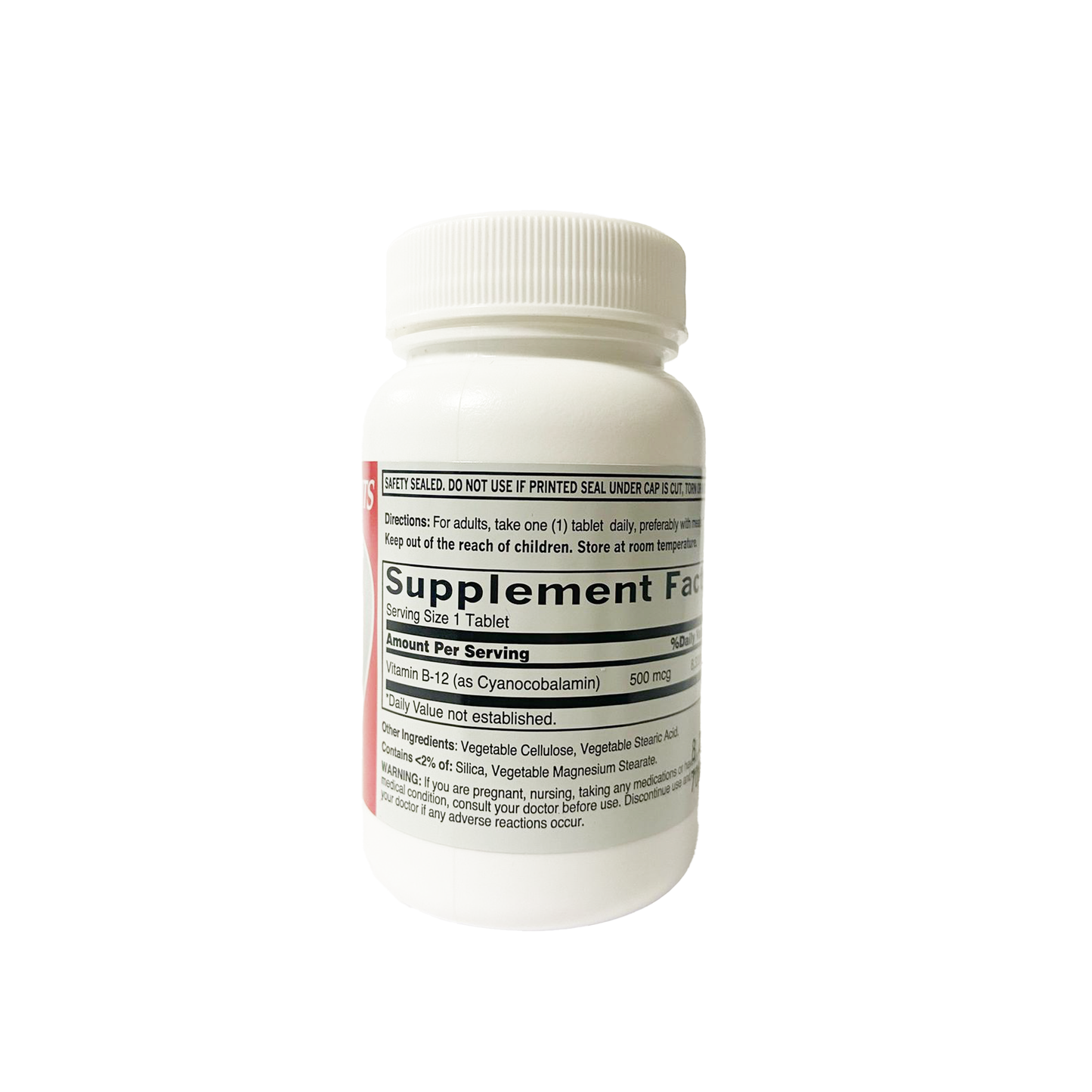 Nature's Benefits Vitamin B-12 500mcg