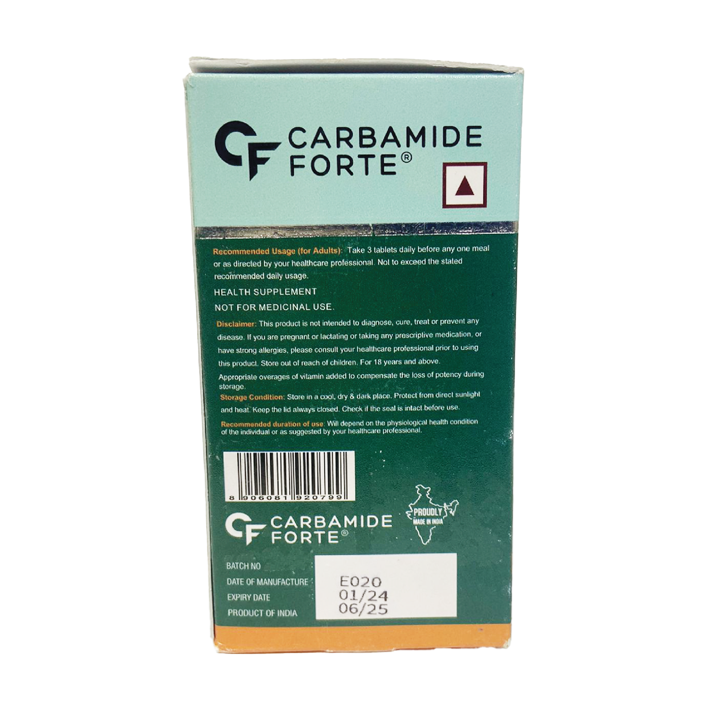 Carbamide Forte NovaJoint Joint Support 3900mg