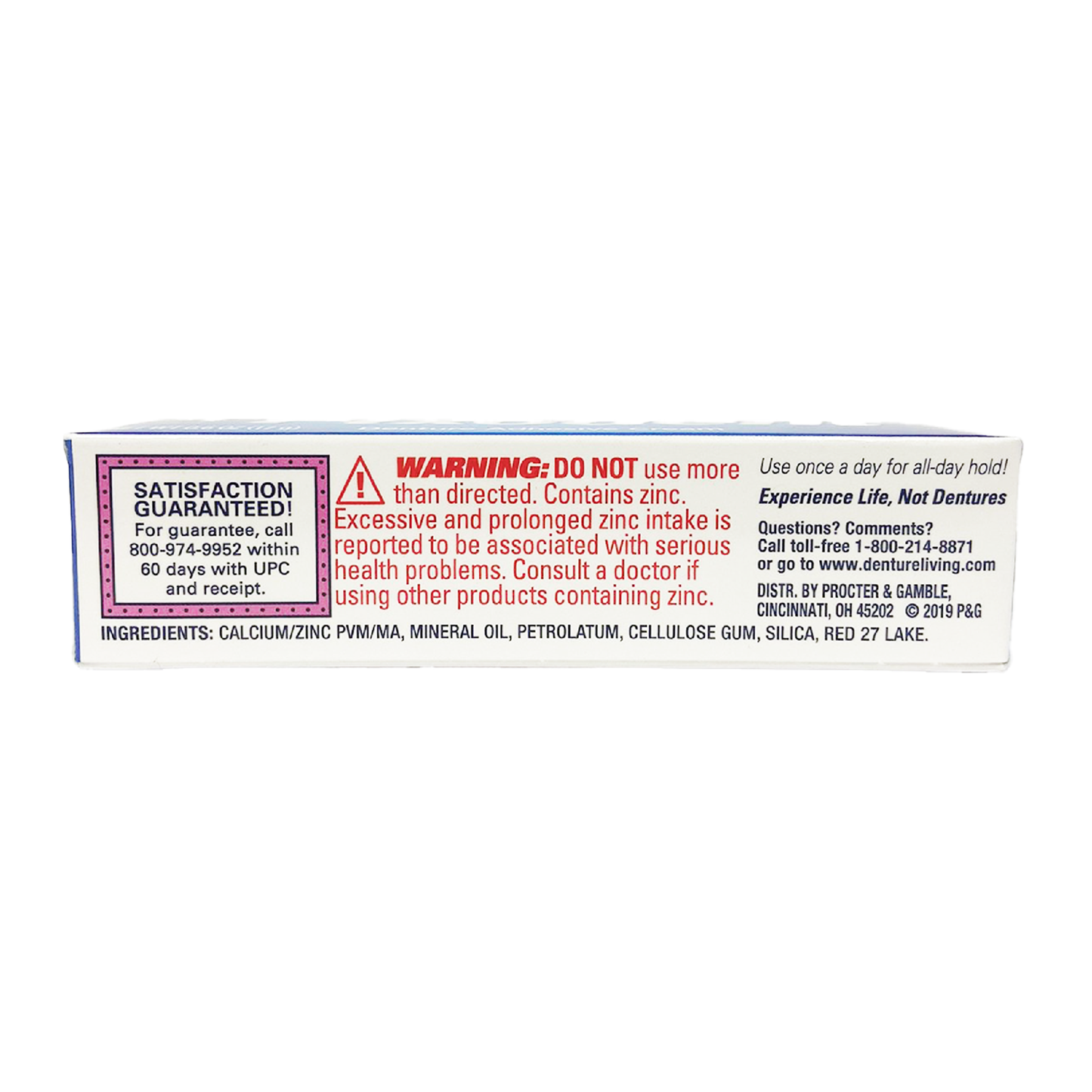 Fixodent Denture Adhesive Cream 17g